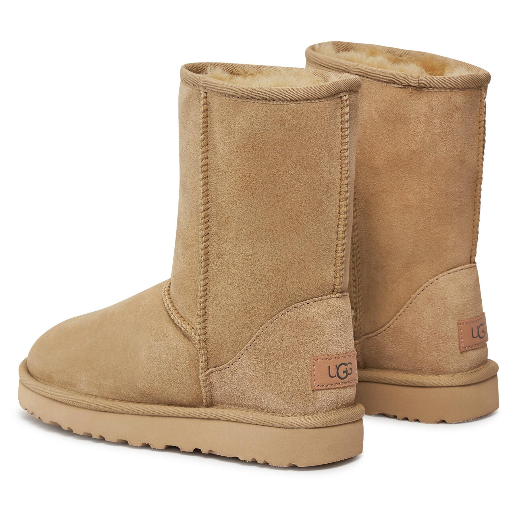 Ugg Škornji za sneg W Classic Short II 1016223 Bež - Pepit.si