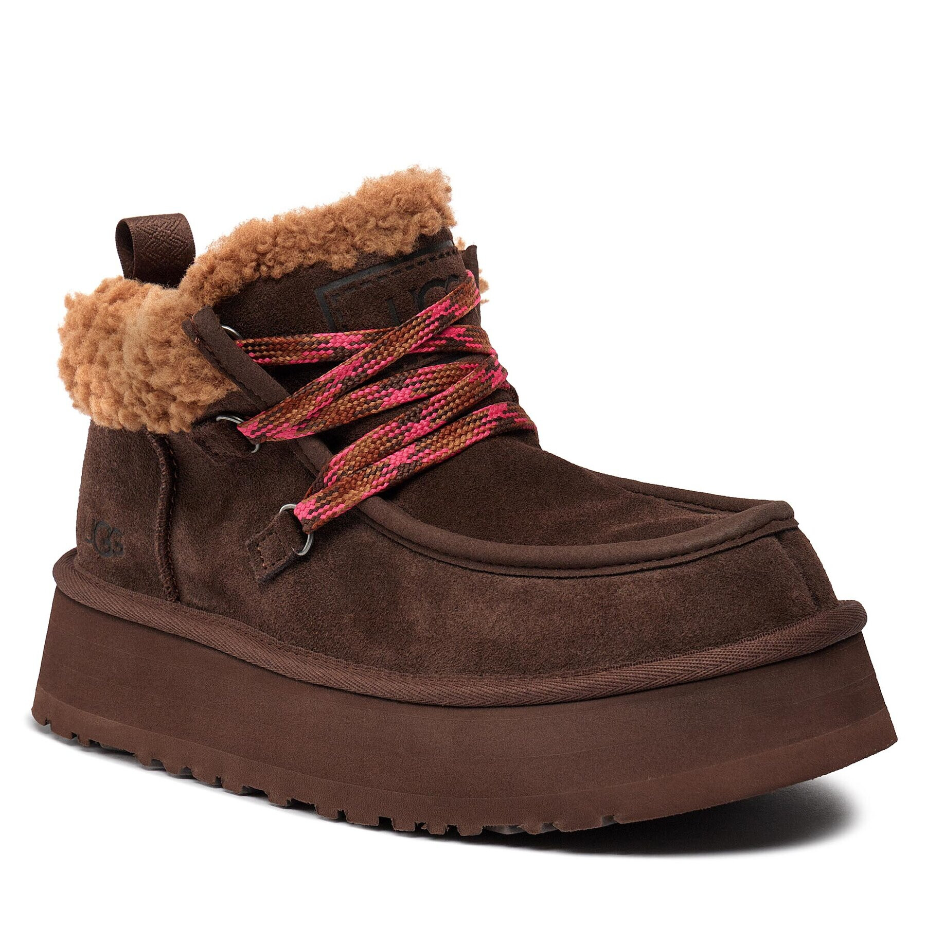 Ugg Škornji za sneg W Funkarra Cabin Cuff 1143954 Rjava - Pepit.si