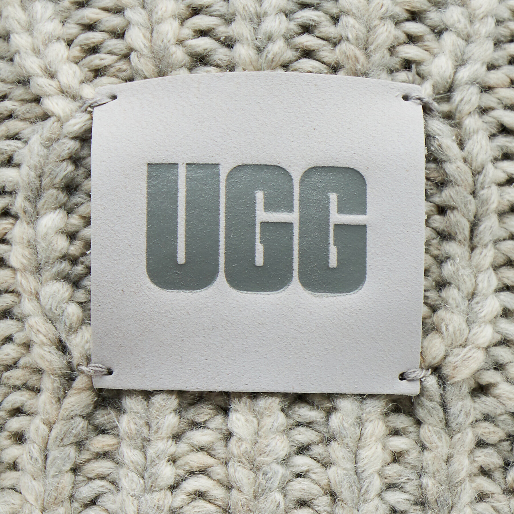 Ugg Trak iz blaga W Chunky Ribbed Headband 22658 Siva - Pepit.si