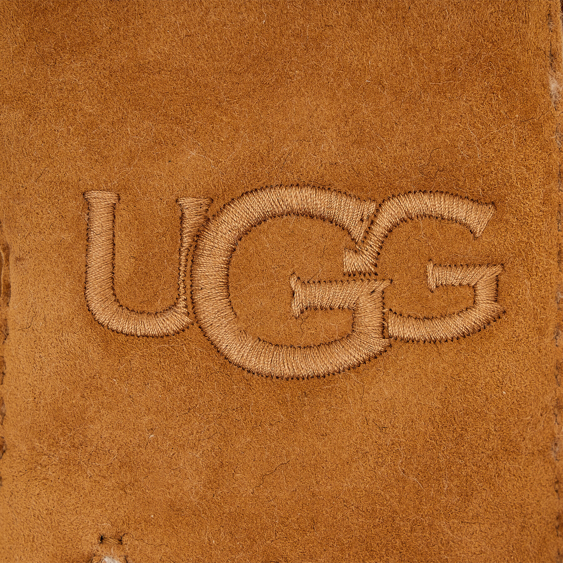 Ugg Ženske rokavice Sheepskin Embroider Glove 20931 Rjava - Pepit.si