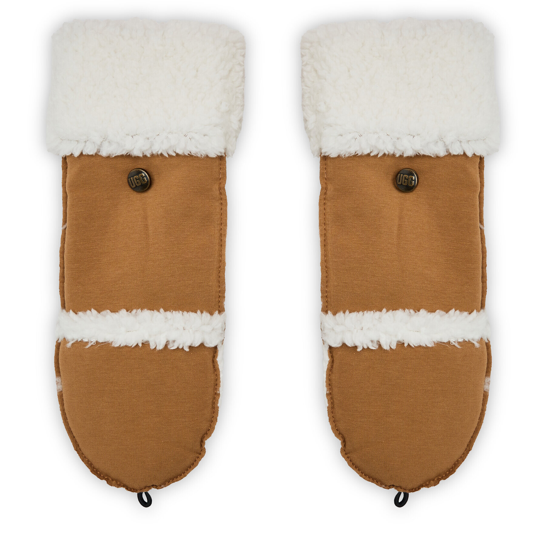 Ugg Ženske rokavice W Bonded Fleece Flip Mitten 22706 Rjava - Pepit.si