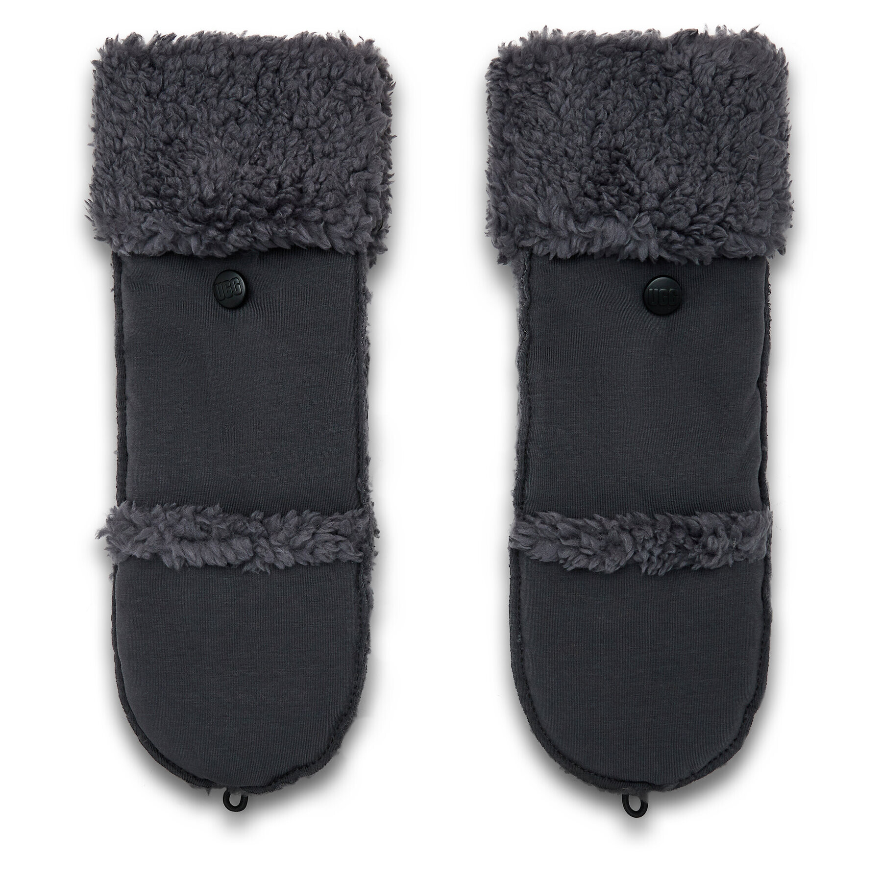 Ugg Ženske rokavice W Bonded Fleece Flip Mitten 22706 Siva - Pepit.si