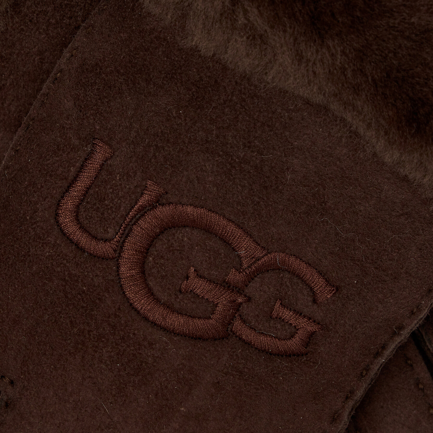 Ugg Ženske rokavice W Sheepskin Embroider Glove 20931 Bordo rdeča - Pepit.si