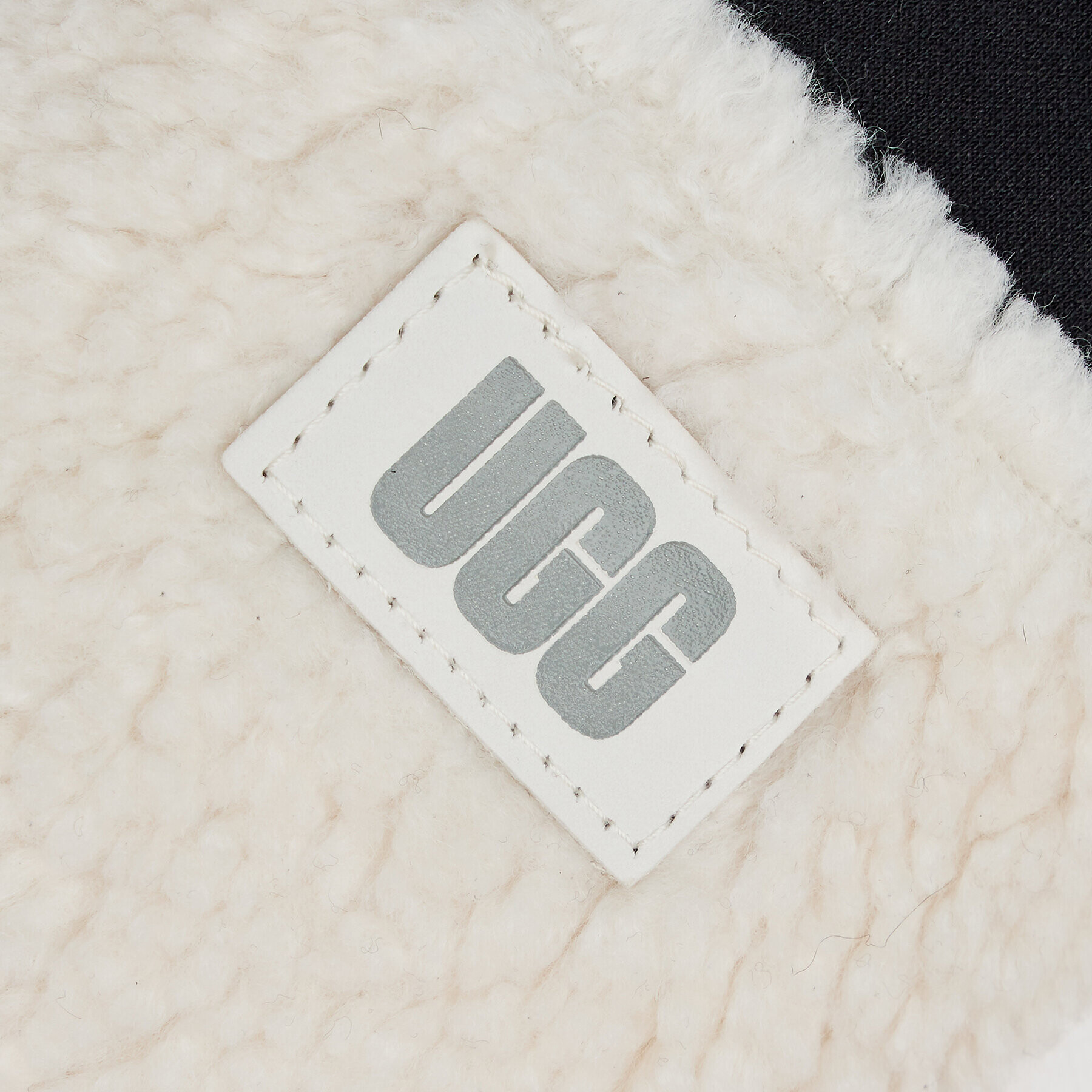 Ugg Ženske rokavice W Sherpa Mitten W Logo Tape 21631 Bela - Pepit.si