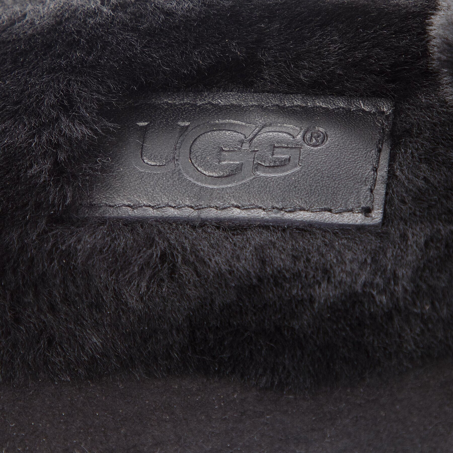 Ugg Ženske rokavice W Turn Cuff Glove 17369 Črna - Pepit.si