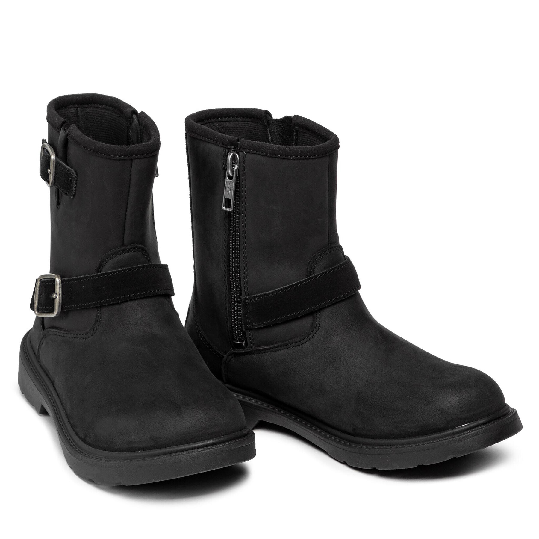 Ugg Zimski škornji K Kinzey Wp 1117628K Črna - Pepit.si