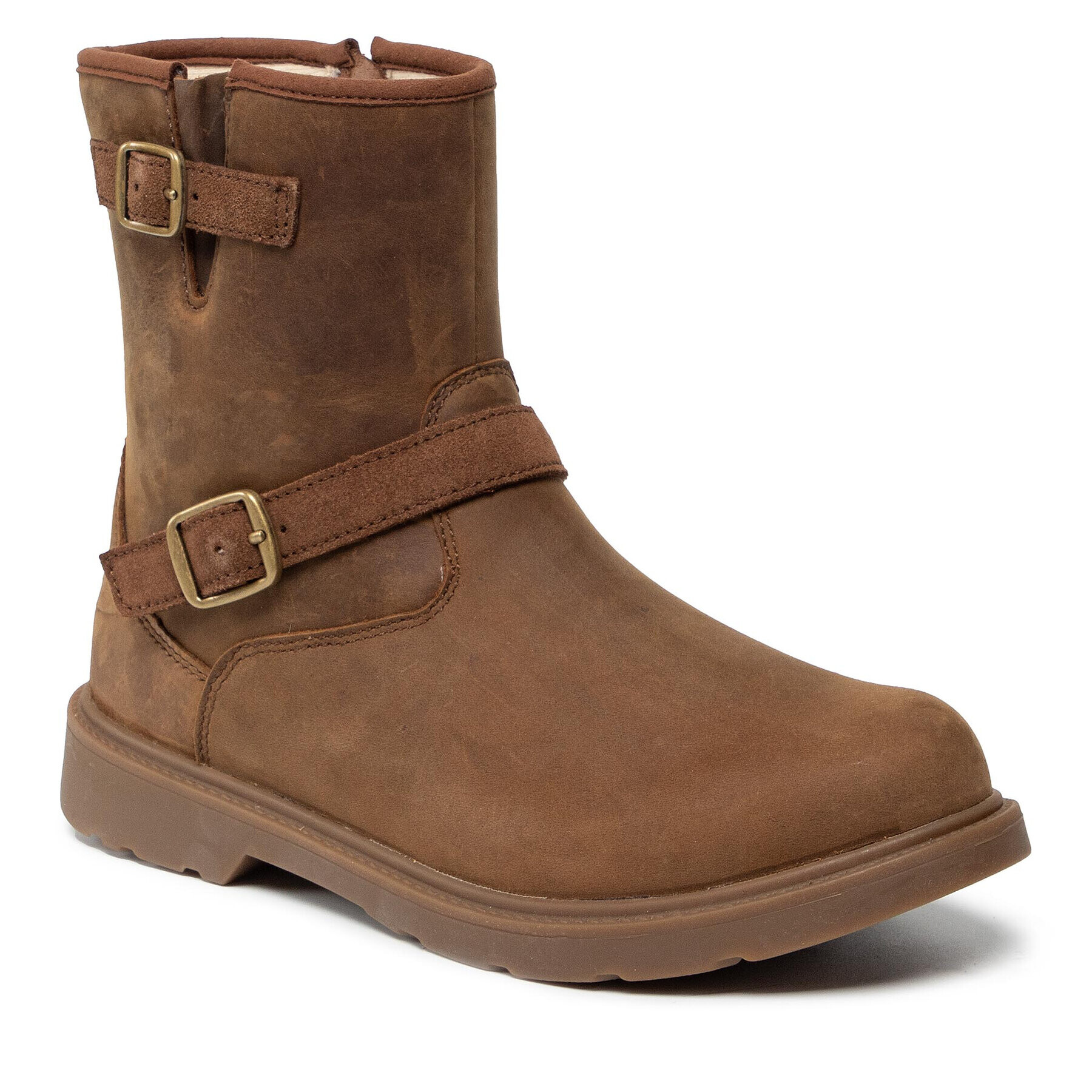 Ugg Zimski škornji K Kinzey Wp 1117628K Rjava - Pepit.si