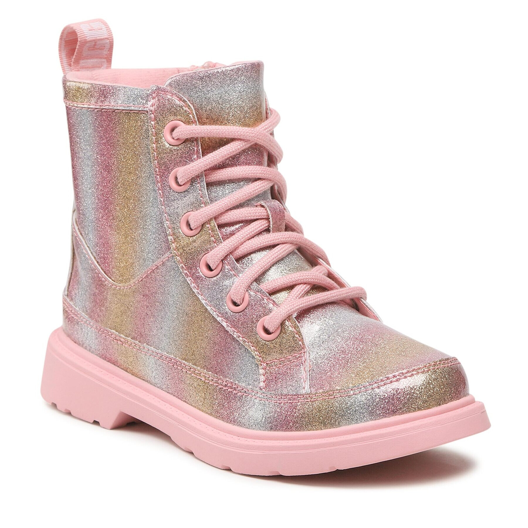 Ugg Zimski škornji K Robley Glitter 1133850K Roza - Pepit.si