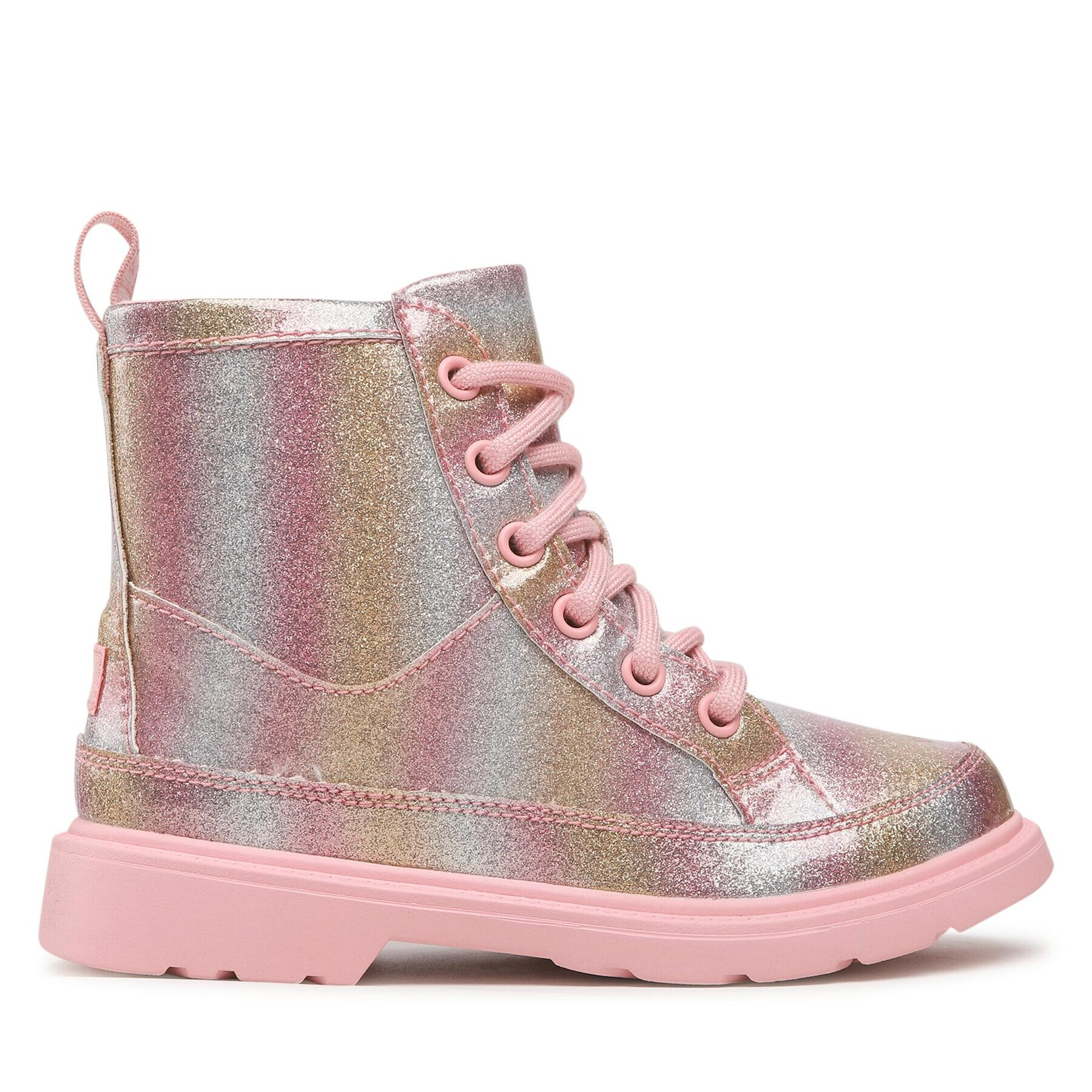 Ugg Zimski škornji K Robley Glitter 1133850K Roza - Pepit.si