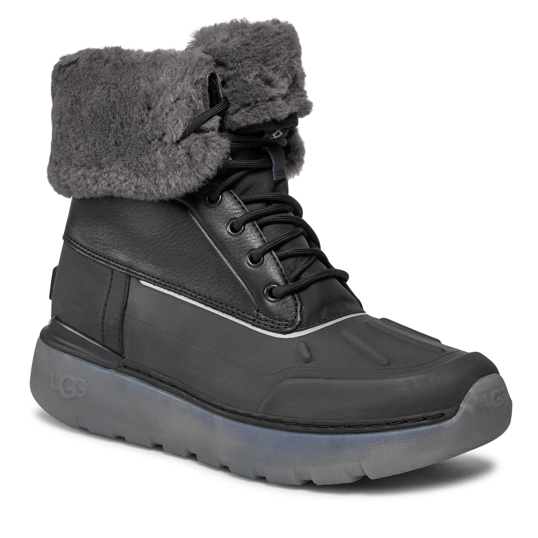 Ugg Zimski škornji M City Butte 1153390 Črna - Pepit.si