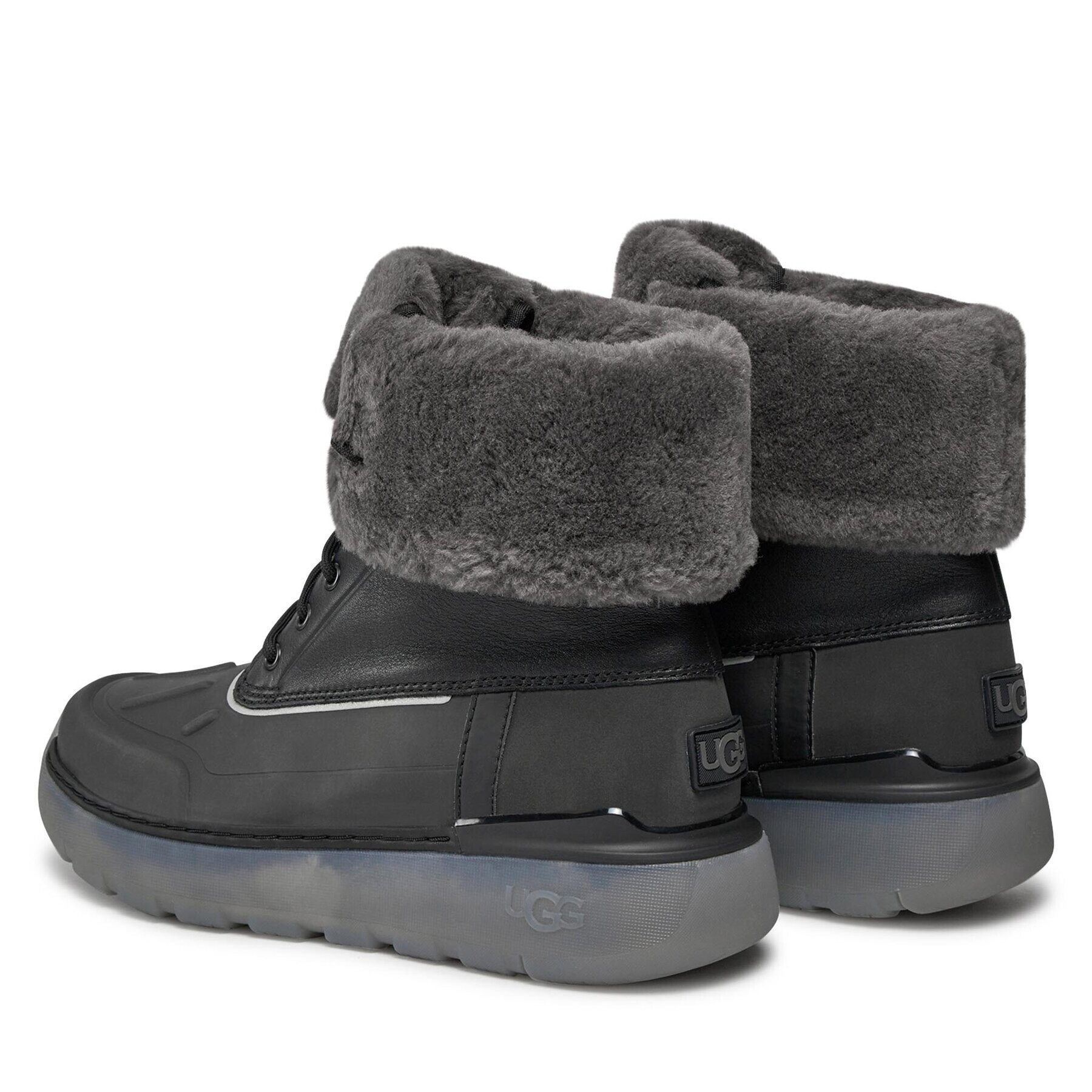 Ugg Zimski škornji M City Butte 1153390 Črna - Pepit.si