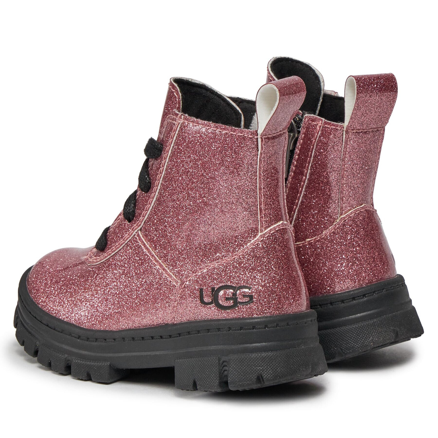 Ugg Zimski škornji T Ashton Lace Up Glitter 1151571T Roza - Pepit.si