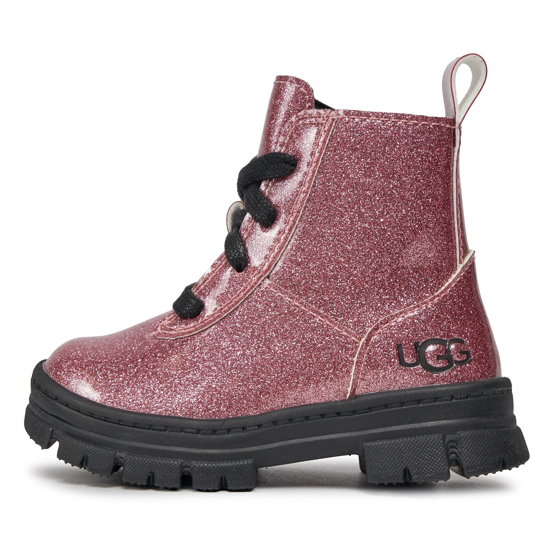 Ugg Zimski škornji T Ashton Lace Up Glitter 1151571T Roza - Pepit.si