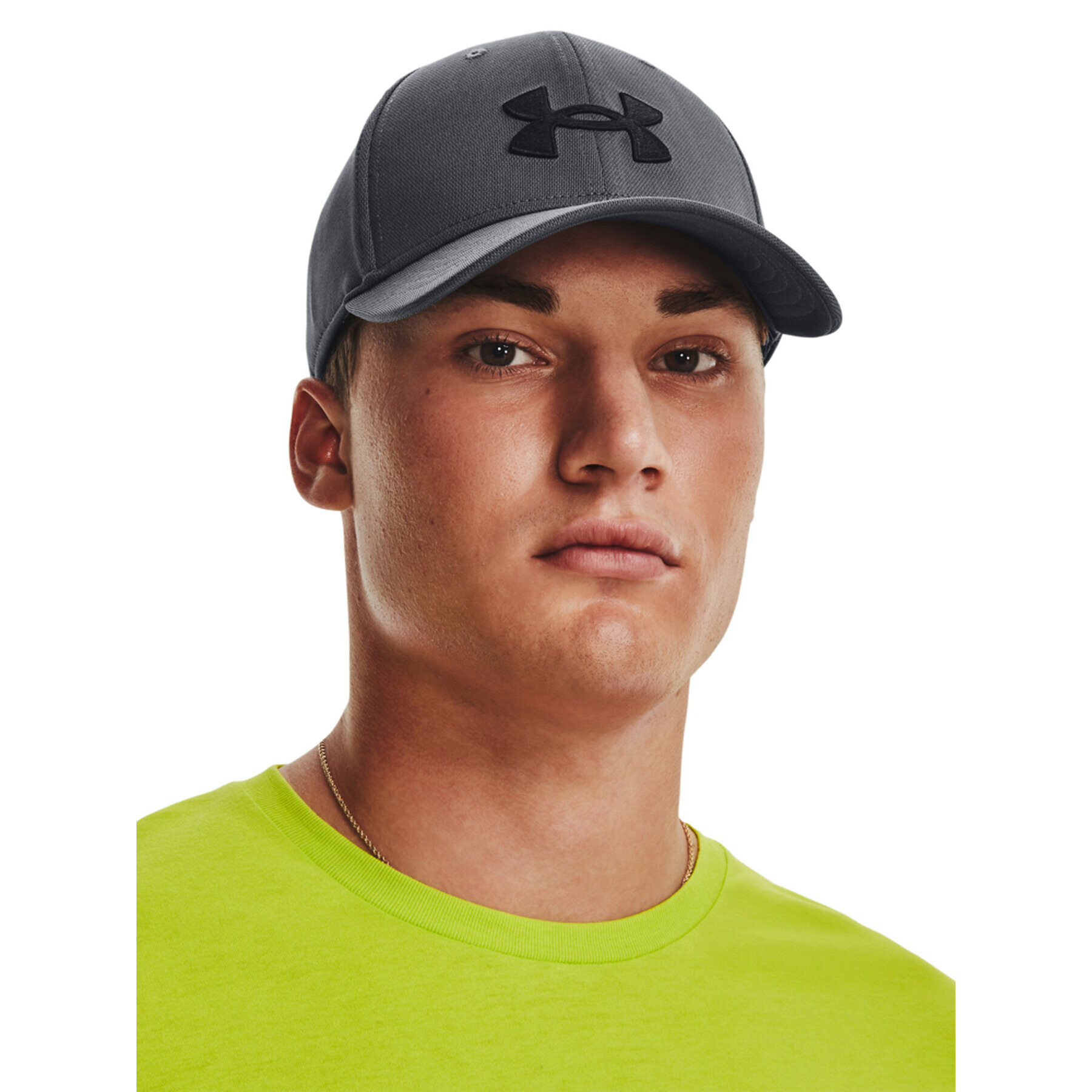 Under Armour Kapa s šiltom Men's UA Blitzing Adj 1376701-012 Siva - Pepit.si