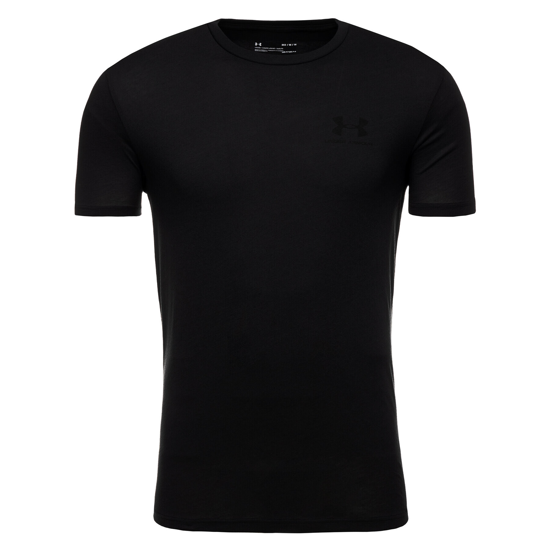 Under Armour Majica 1326799 Črna Loose Fit - Pepit.si