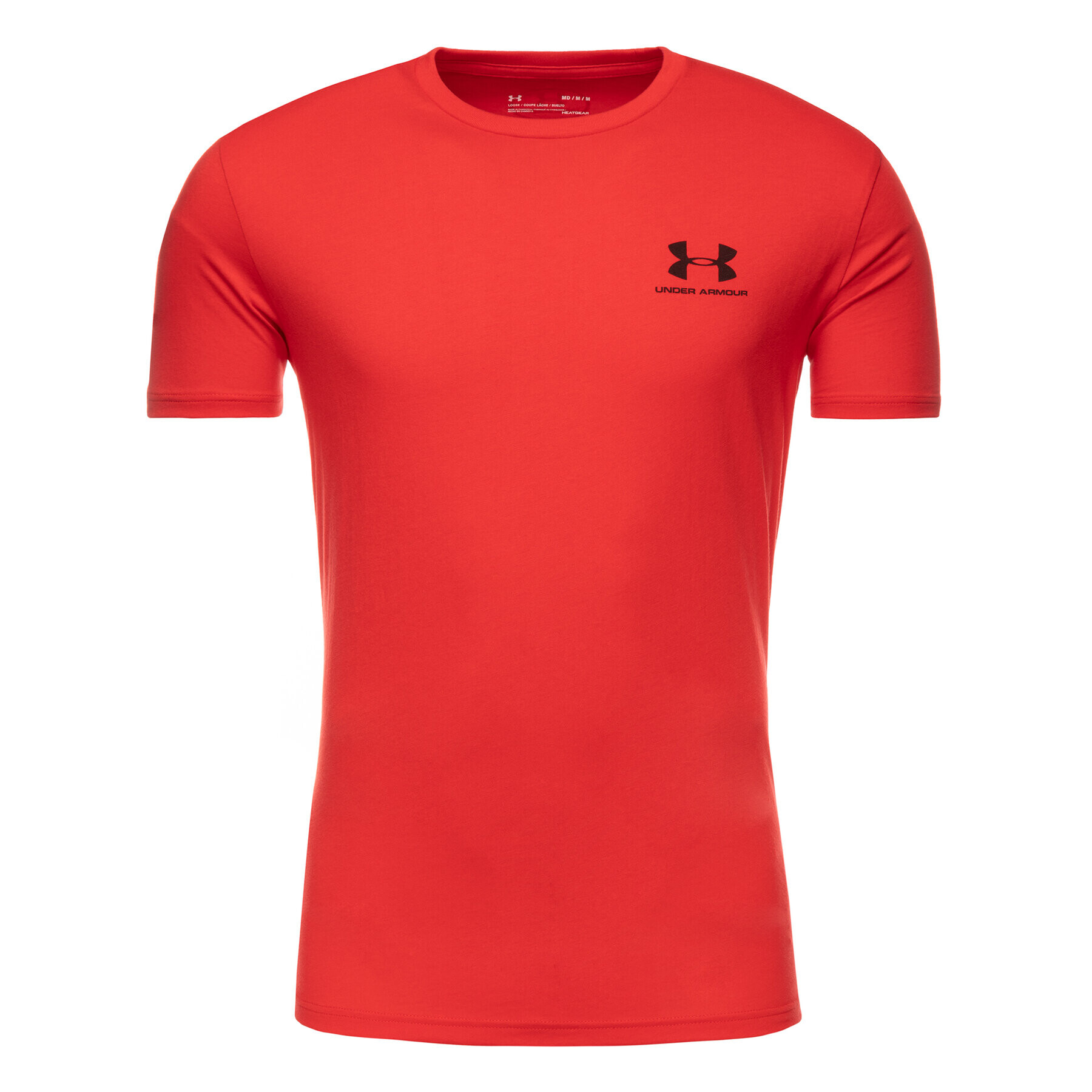 Under Armour Majica 1326799 Rdeča Loose Fit - Pepit.si