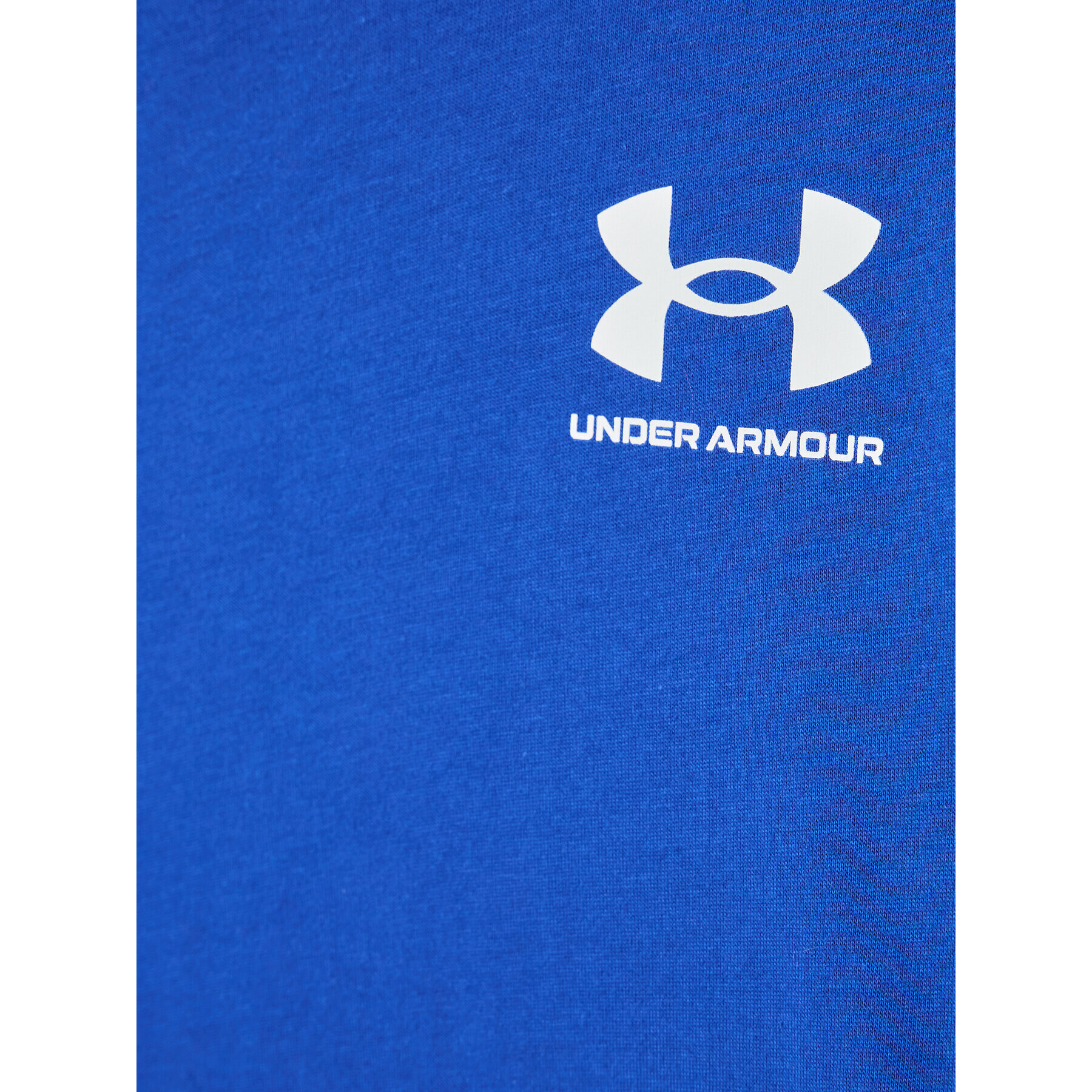 Under Armour Majica Sportstyle Left Chest 1363280 Modra Loose Fit - Pepit.si