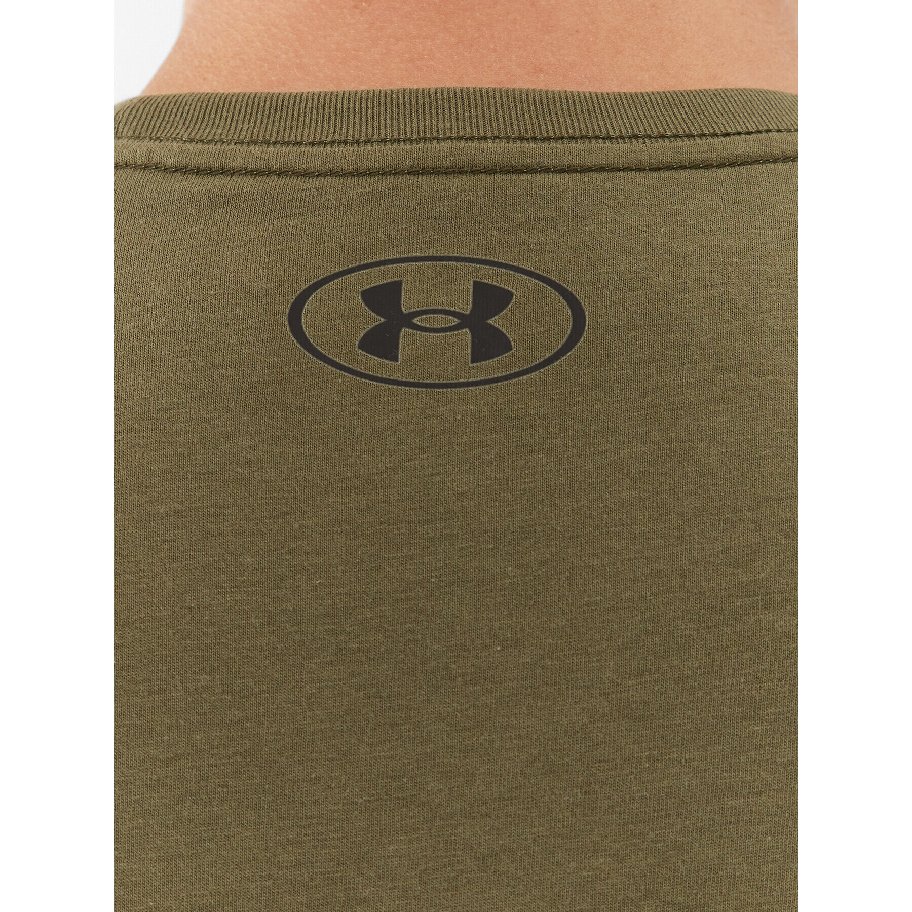 Under Armour Majica Ua Core Novelty Graphic Ss 1380957 Khaki Loose Fit - Pepit.si