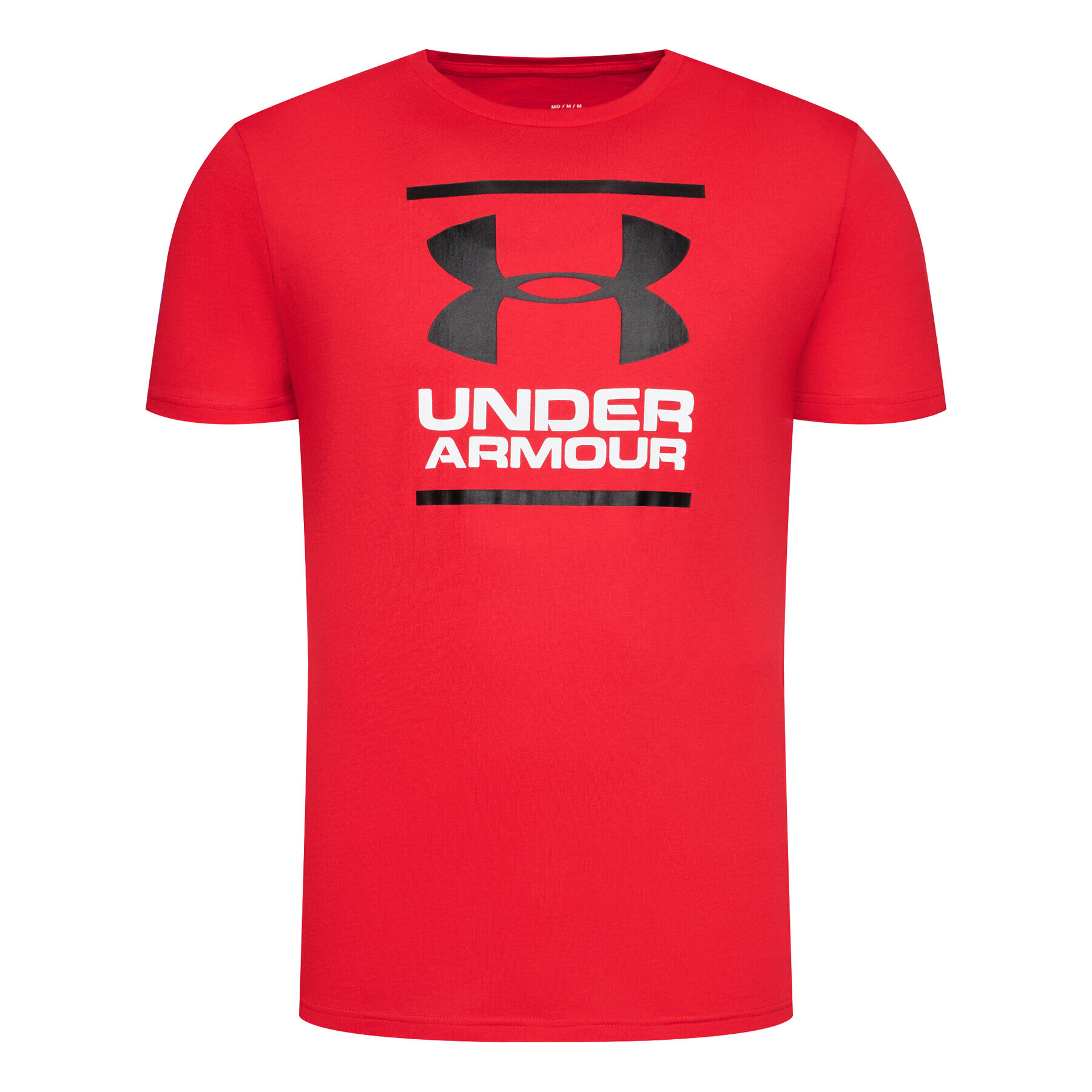 Under Armour Majica Ua Gl Foundation 1326849 Rdeča Loose Fit - Pepit.si