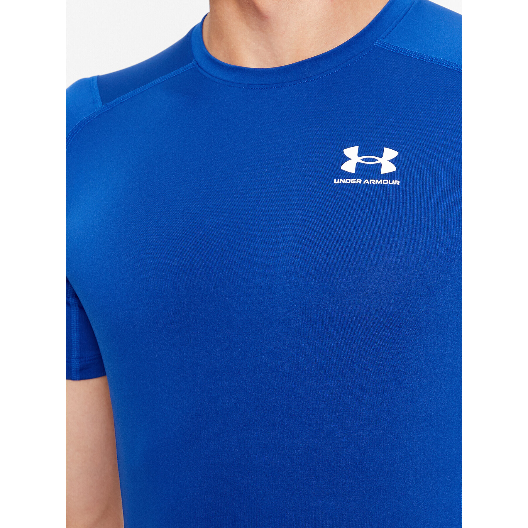 Under Armour Majica Ua Hg Armour Comp Ss 1361518 Modra Compression Fit - Pepit.si