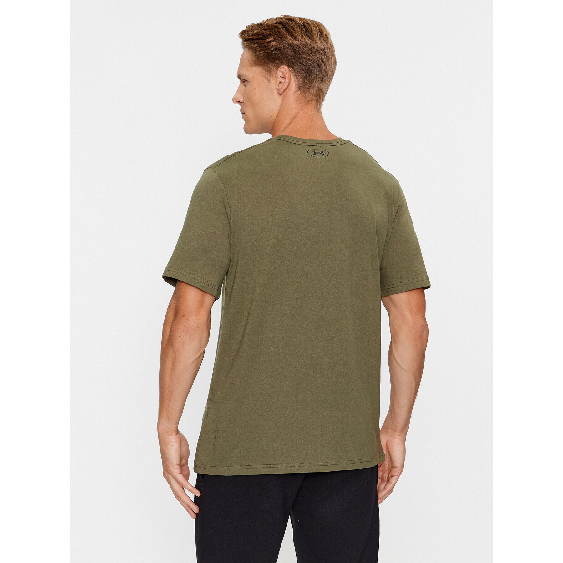 Under Armour Majica Ua M Sportstyle Lc Ss 1326799 Khaki Loose Fit - Pepit.si