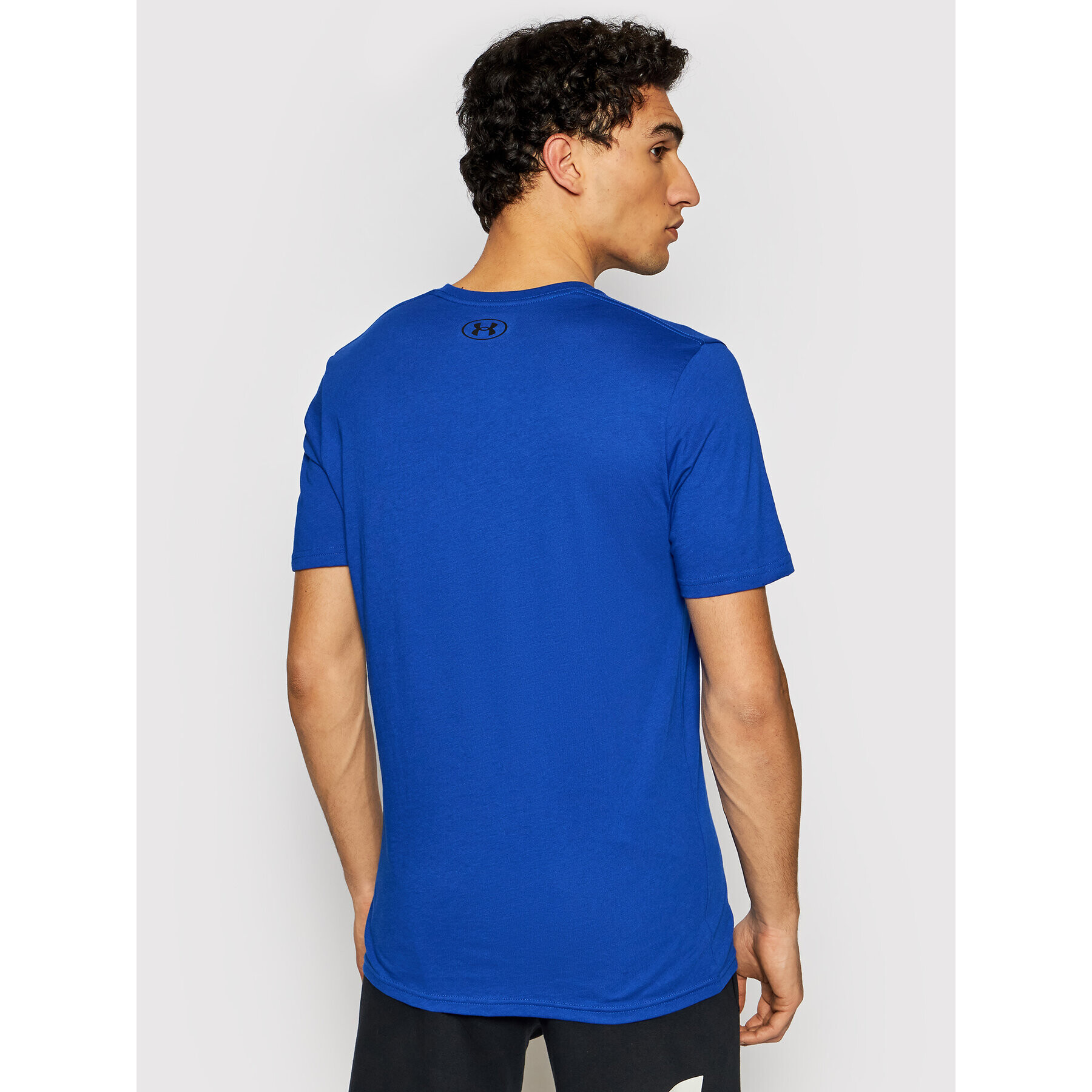 Under Armour Majica Ua Sportstyle Left Chest 1326799 Modra Loose Fit - Pepit.si