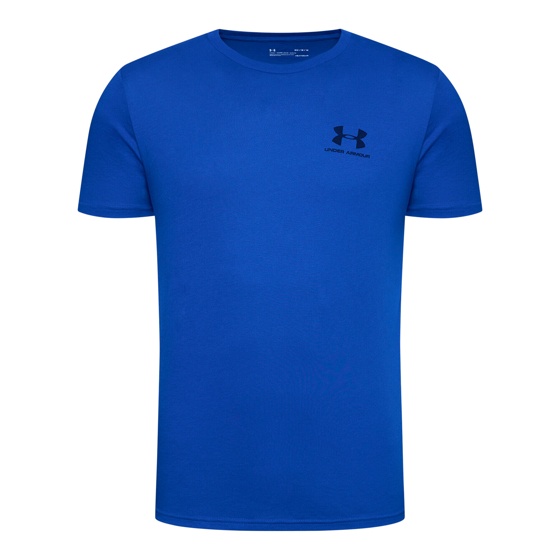 Under Armour Majica Ua Sportstyle Left Chest 1326799 Modra Loose Fit - Pepit.si