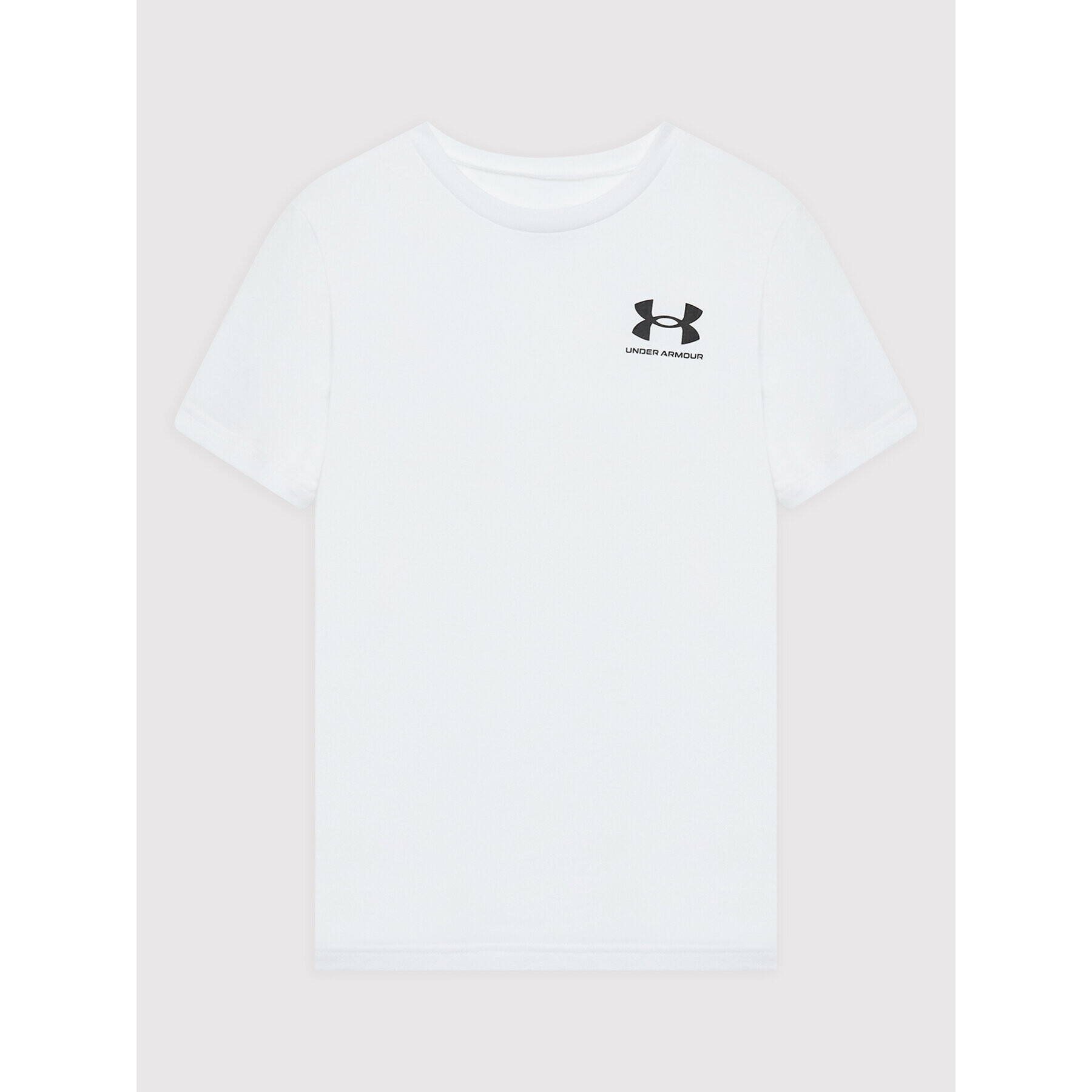 Under Armour Majica Ua Sportstyle Left Chest 1363280 Bela Regular Fit - Pepit.si