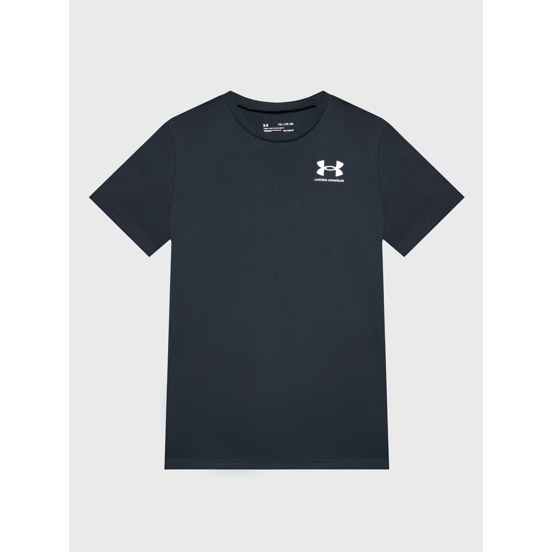 Under Armour Majica Ua Sportstyle Left Chest 1363280 Črna Regular Fit - Pepit.si