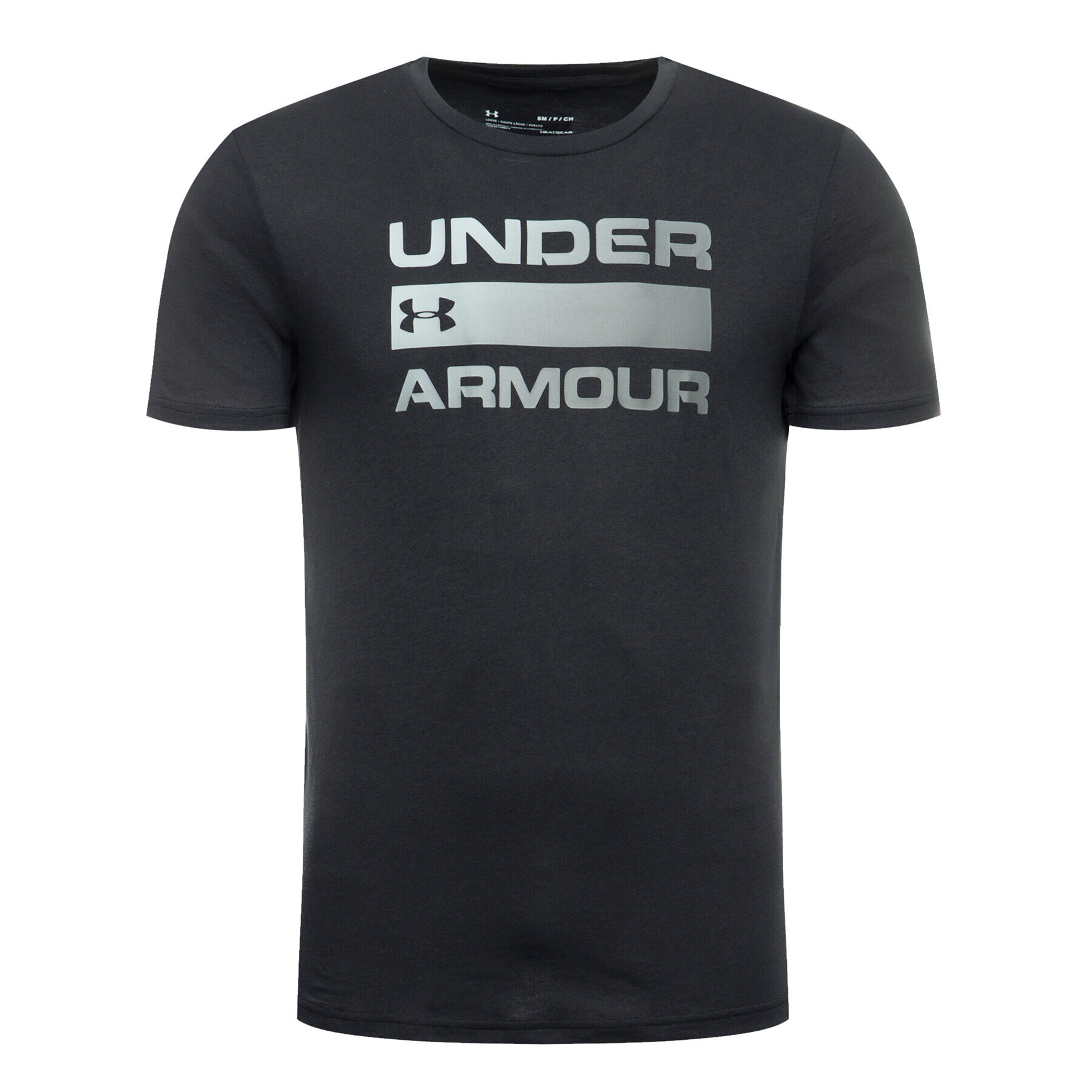 Under Armour Majica Ua Team Issue Wordmark 1329582 Črna Loose Fit - Pepit.si