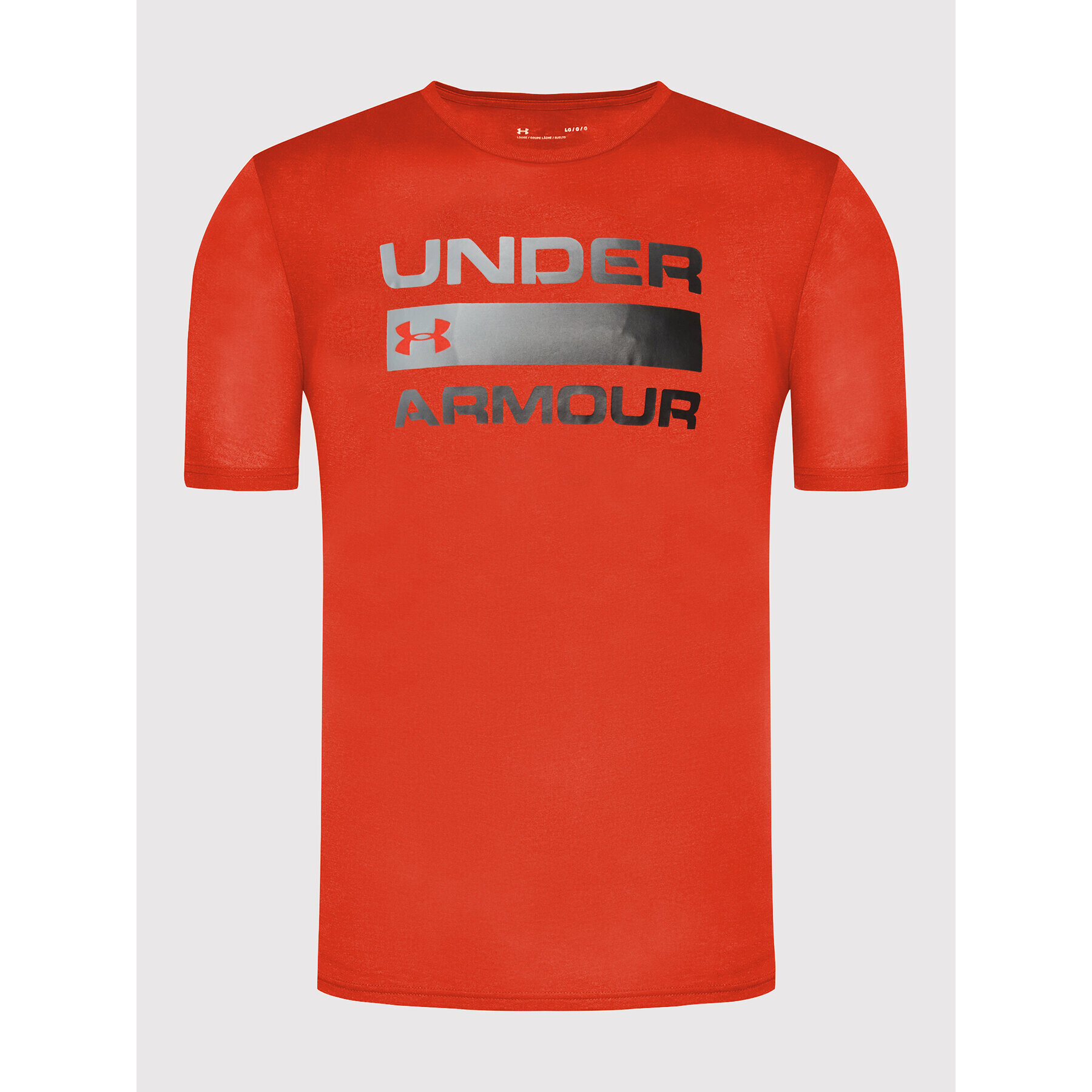 Under Armour Majica Ua Team Issue Wordmark 1329582 Rdeča Loose Fit - Pepit.si