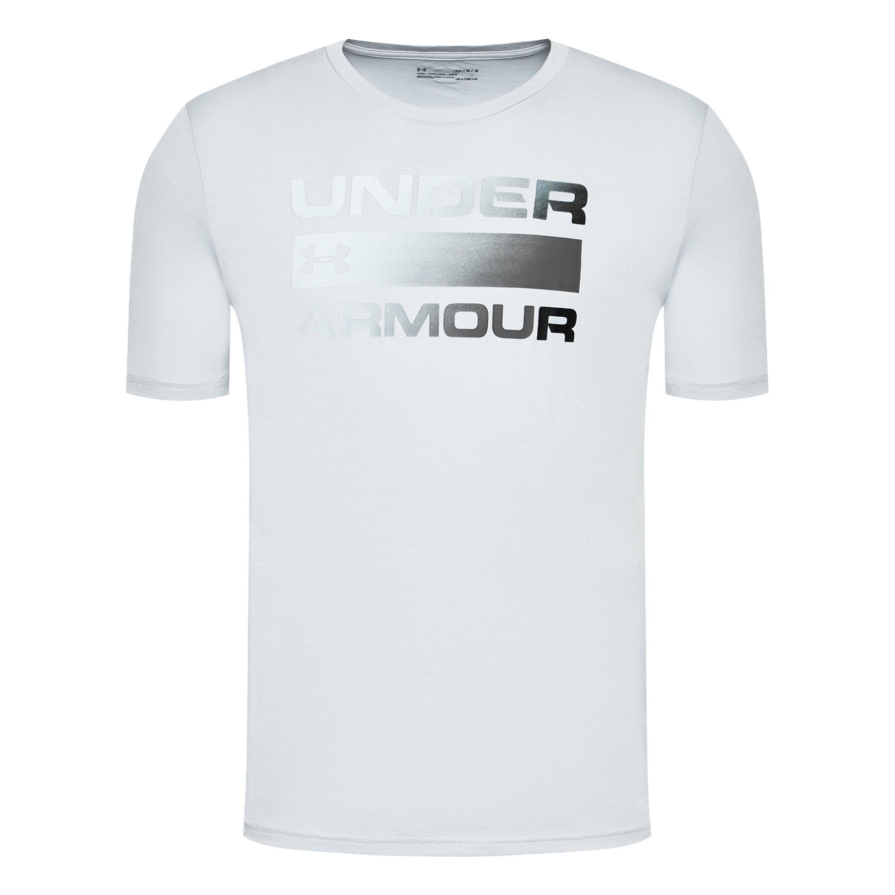 Under Armour Majica Ua Team Issue Wordmark 1329582 Siva Loose Fit - Pepit.si