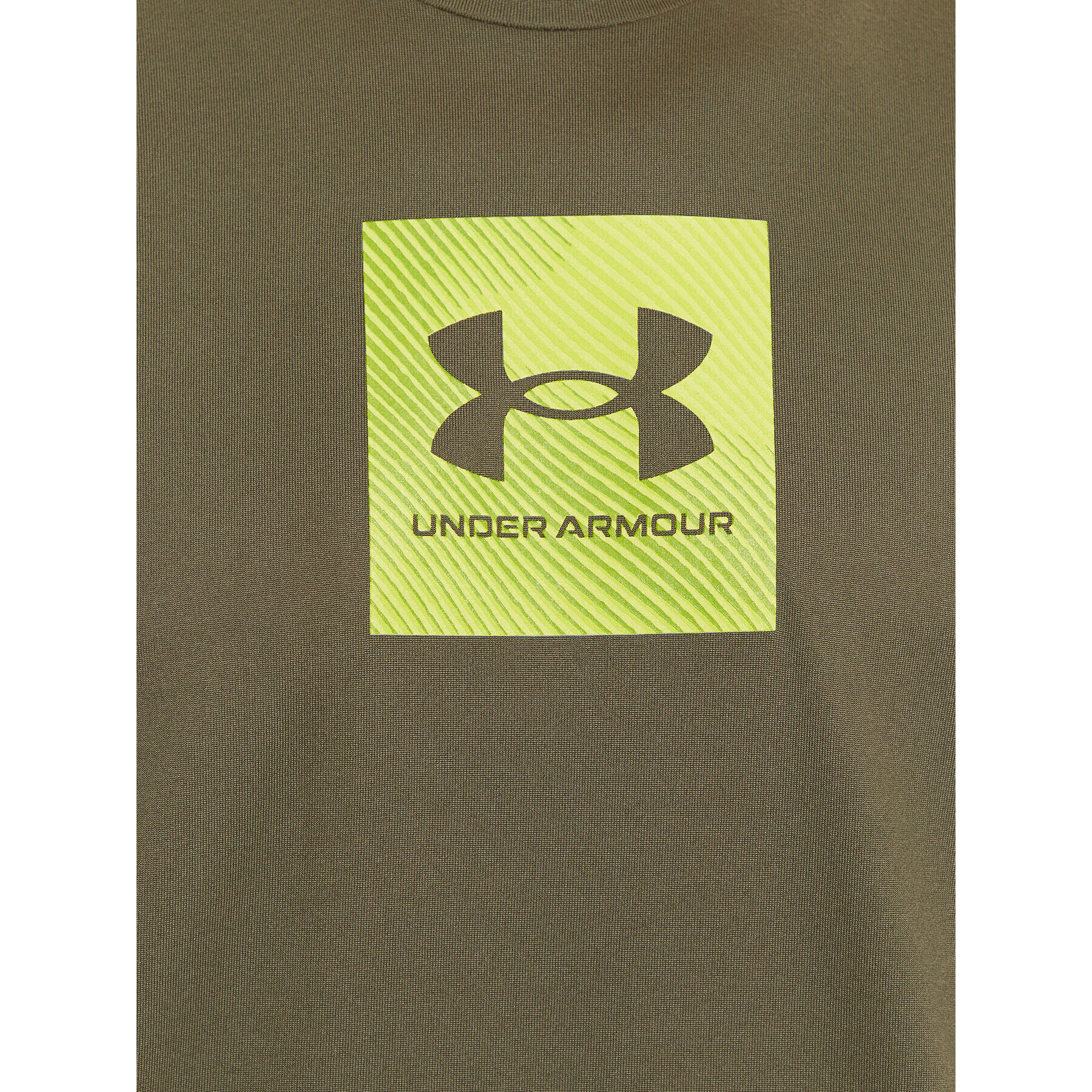 Under Armour Majica Ua Tech Prt Fill Ss 1380785 Khaki Loose Fit - Pepit.si