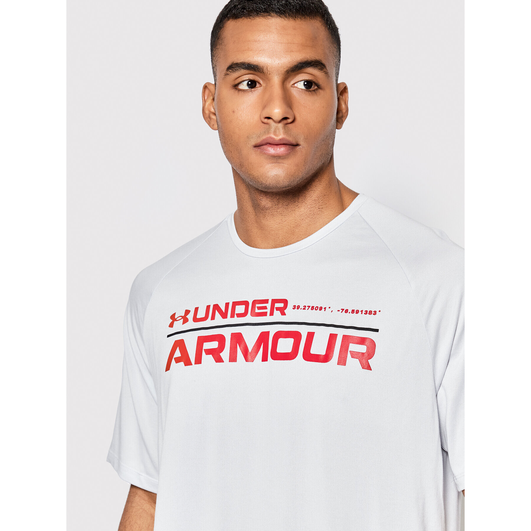 Under Armour Majica Ua Tech™ 1370538 Siva Loose Fit - Pepit.si