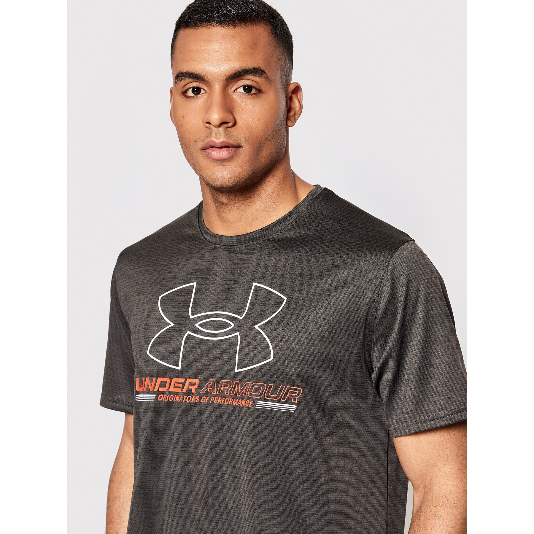 Under Armour Majica Ua Training Vent 1370367 Siva Loose Fit - Pepit.si