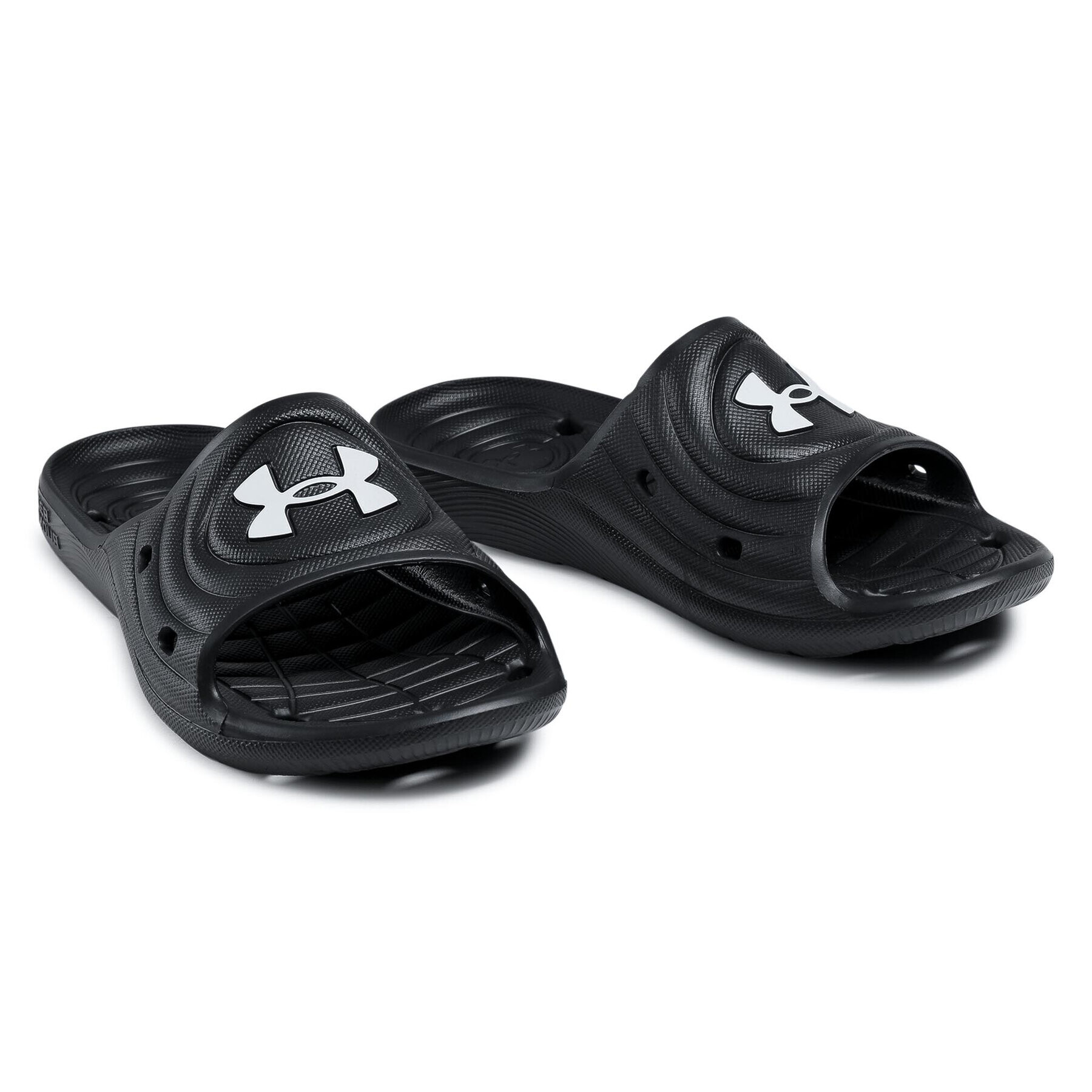 Under Armour Natikači Ua M Locker IV Sl 3023758-001 Črna - Pepit.si