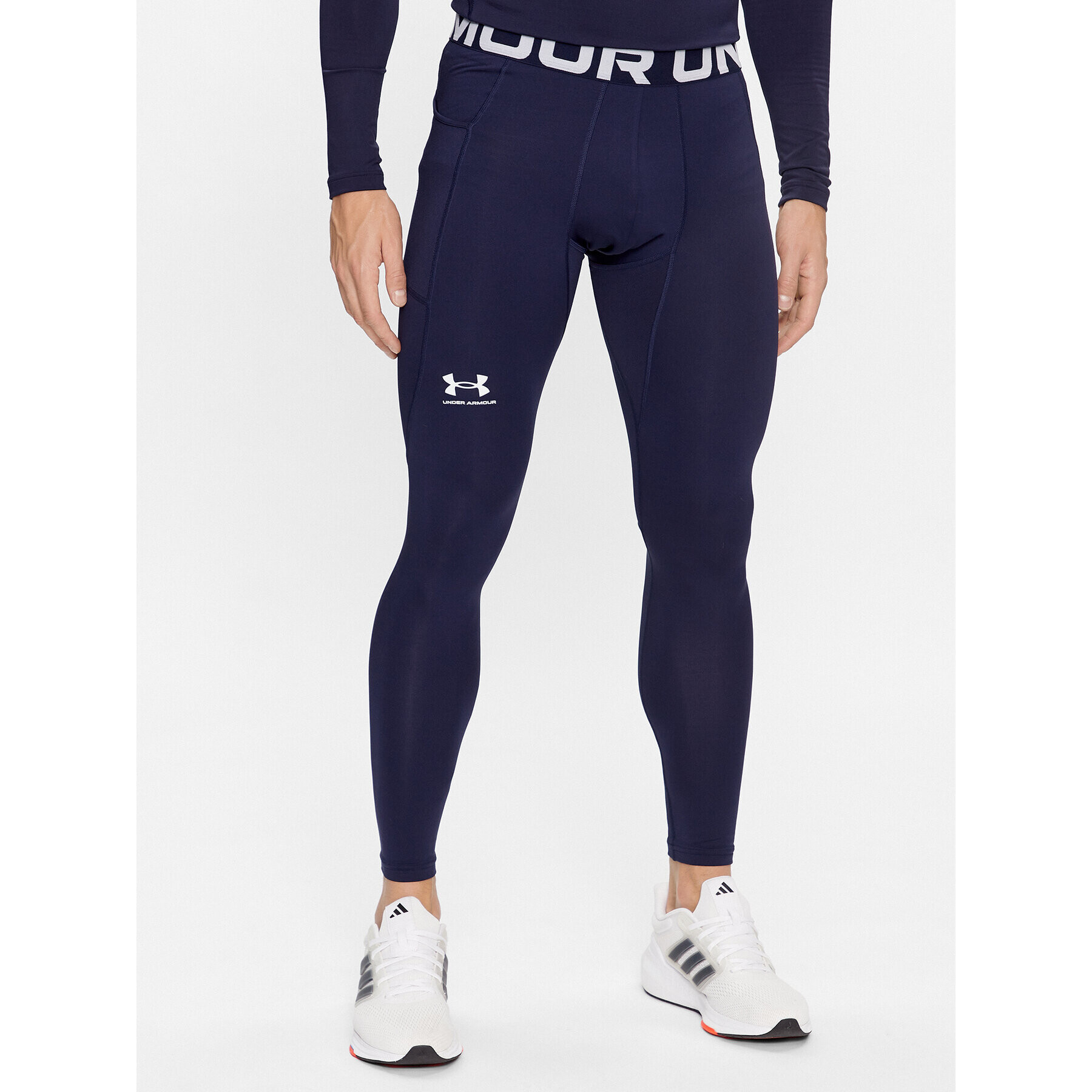 Under Armour Pajkice Ua Cg Armour Leggings 1366075 Mornarsko modra Compression Fit - Pepit.si