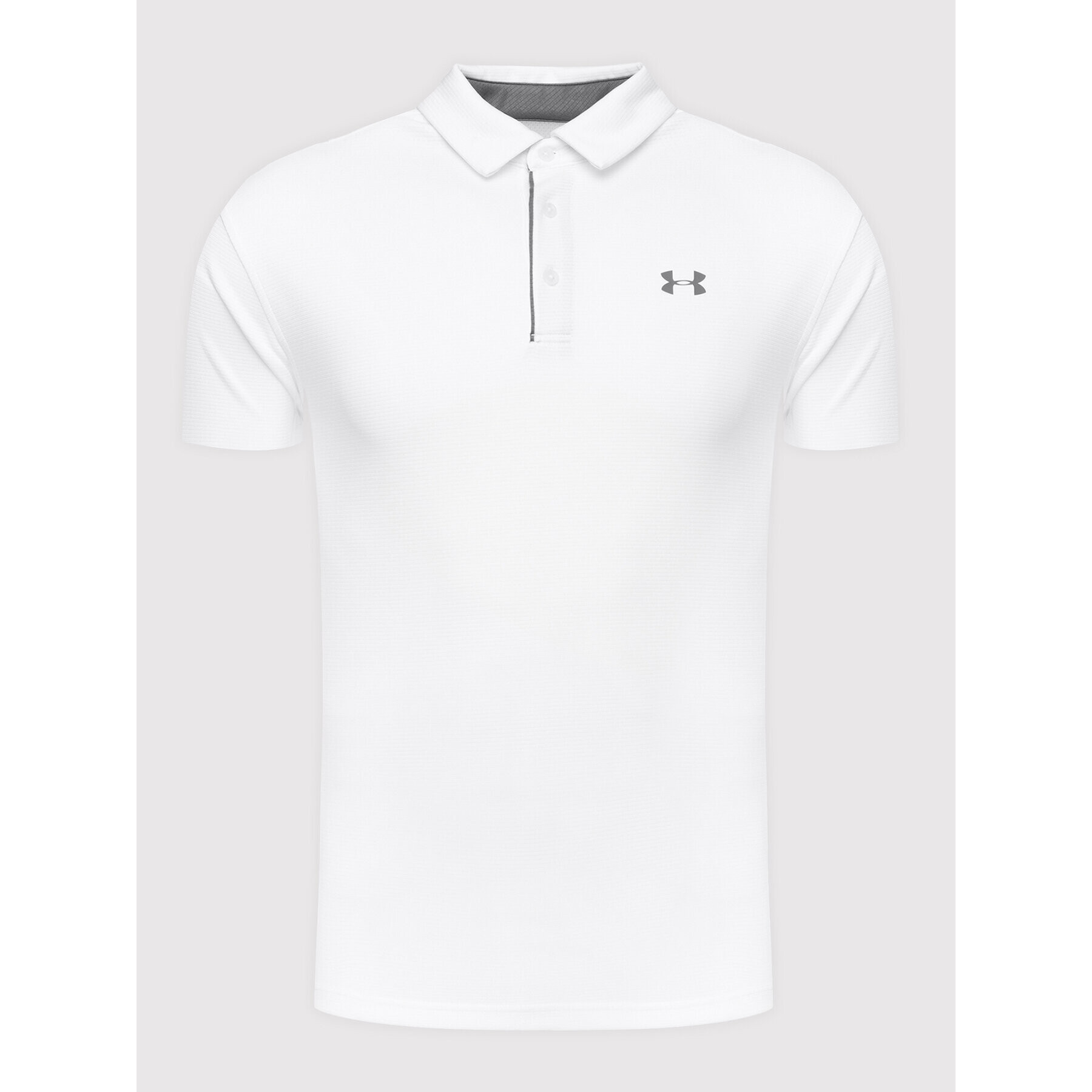 Under Armour Polo majica UA Tech 1290140 Bela Regular Fit - Pepit.si