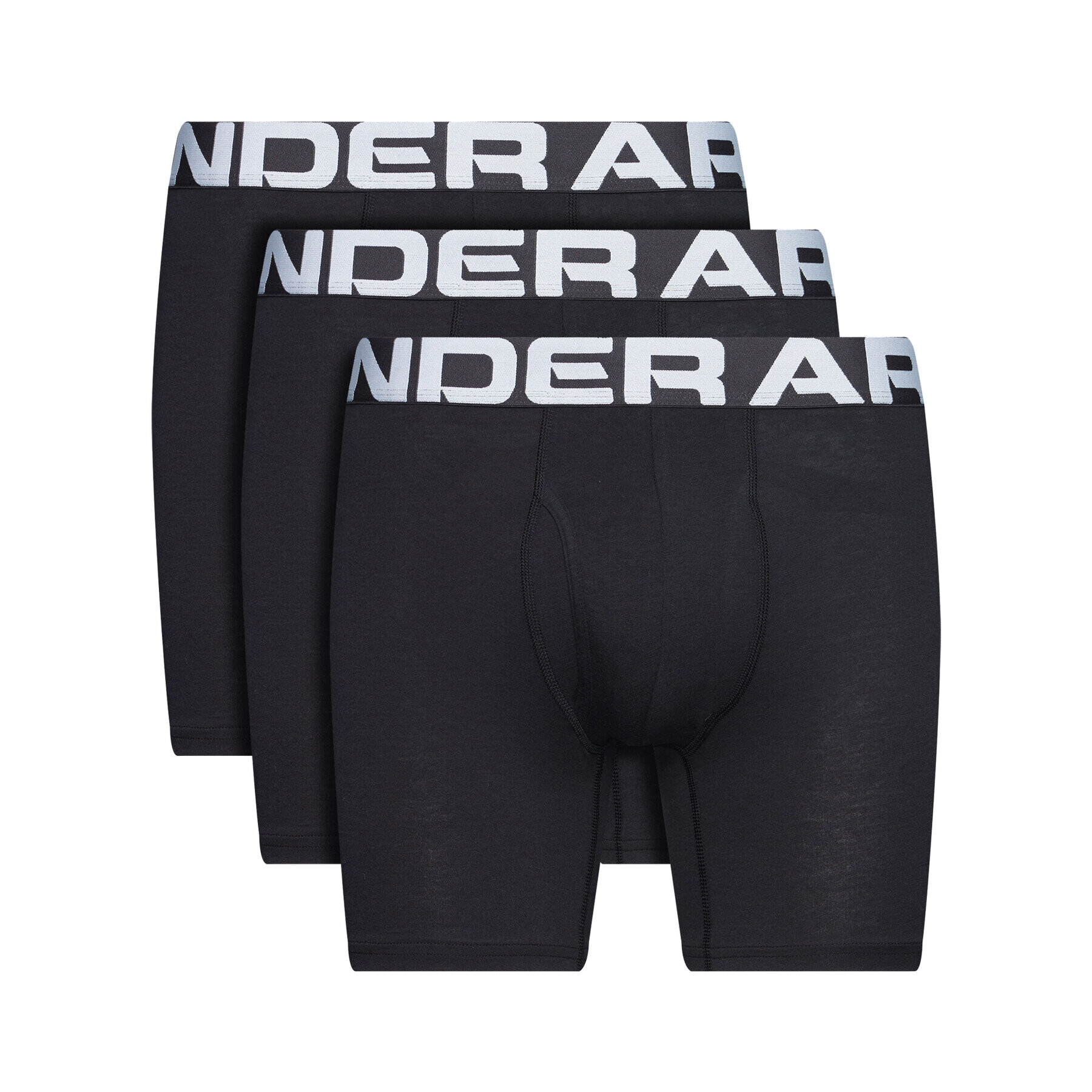 Under Armour Set 3 parov boksaric Ua Charged Cotton Boxerjock 1363617 Črna - Pepit.si