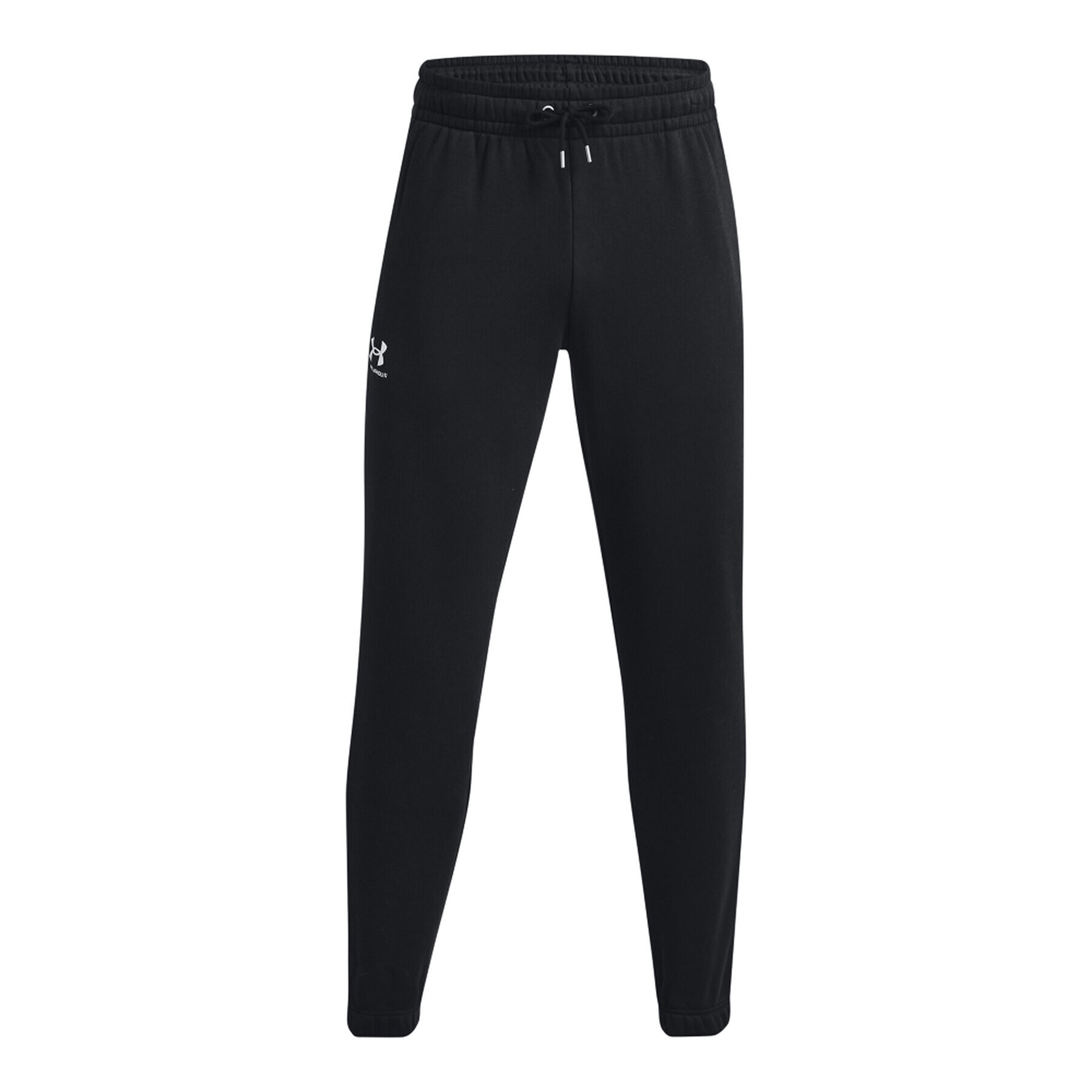 Under Armour Spodnji del trenirke UA Essential Fleece Jogger 1373882 Črna Regular Fit - Pepit.si