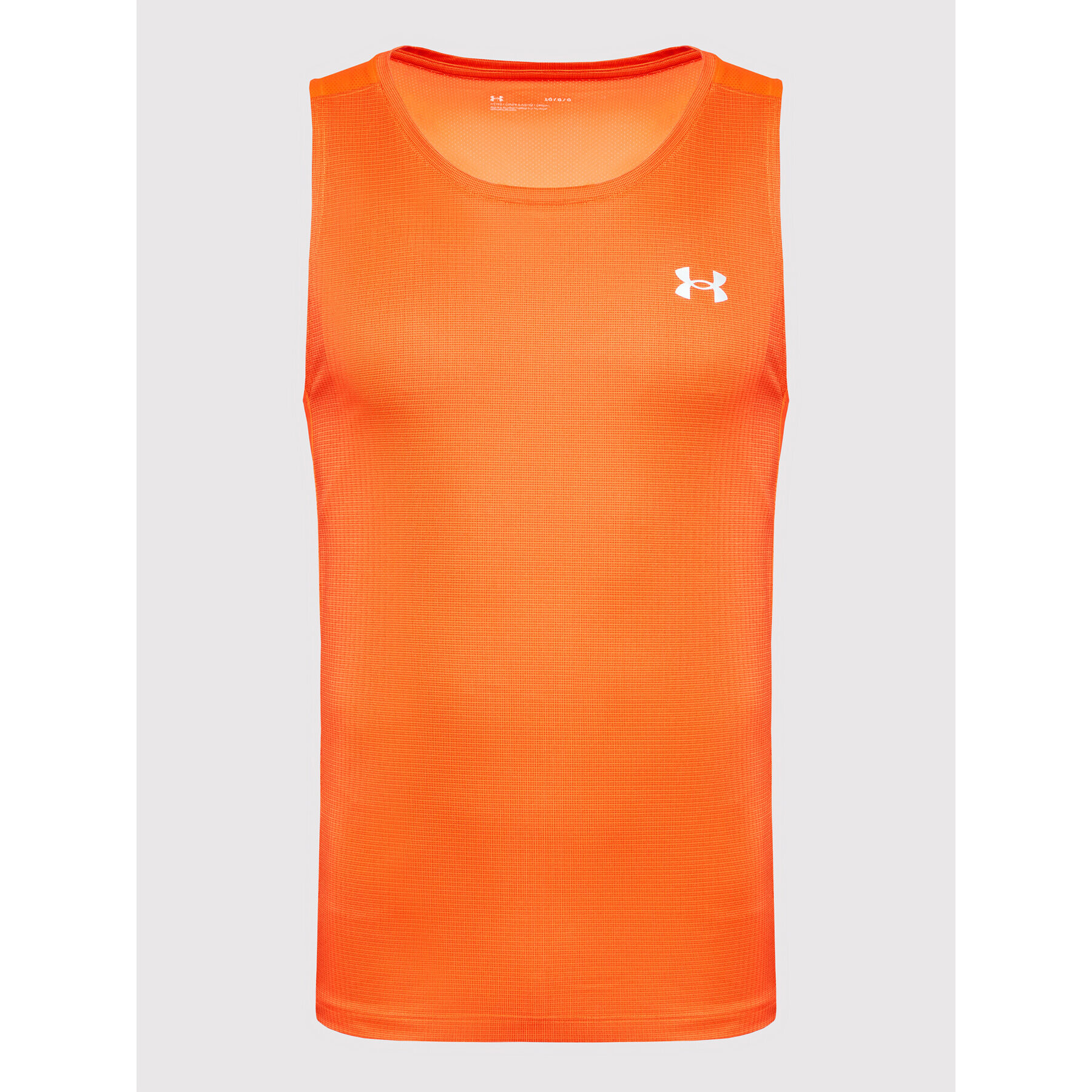 Under Armour Športna majica Speed Stride 2.0 1369742 Oranžna Regular Fit - Pepit.si