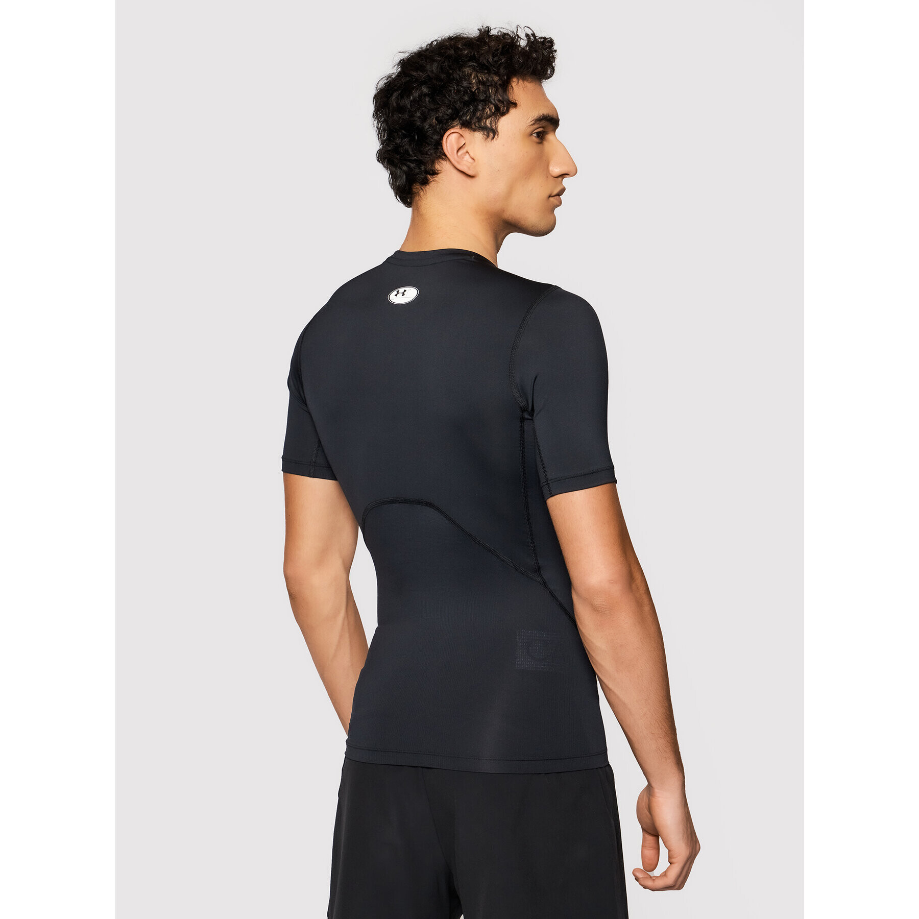 Under Armour Športna majica Ua HeatGear 1361518 Črna Slim Fit - Pepit.si