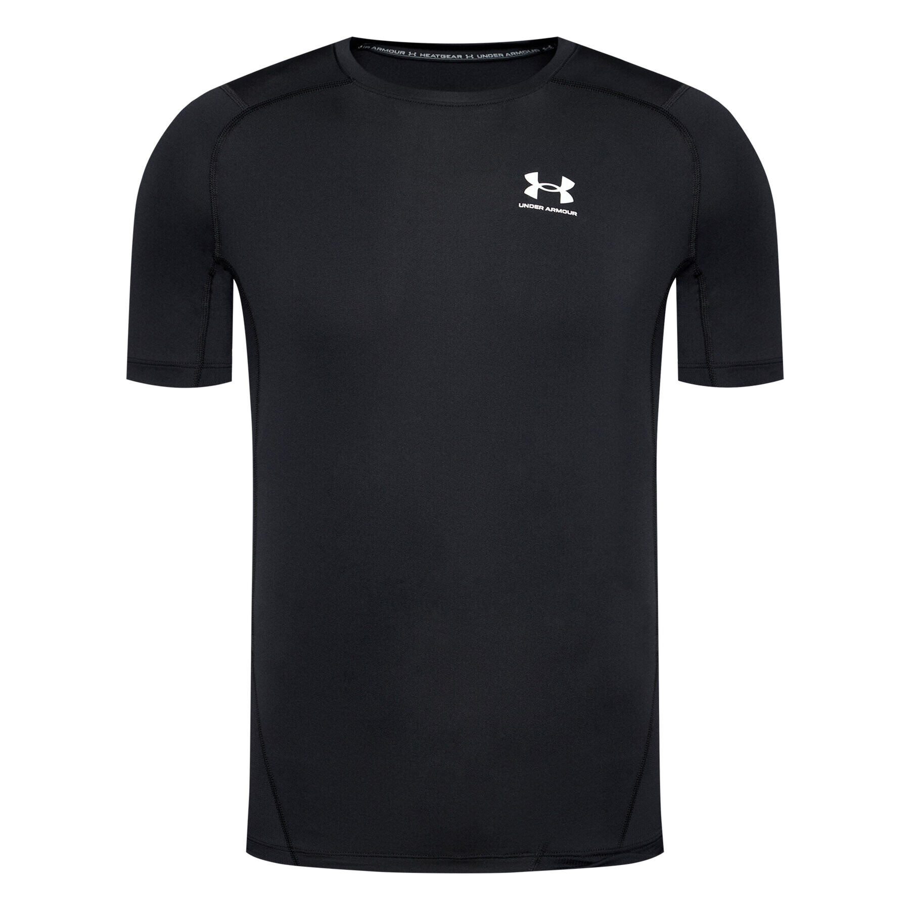 Under Armour Športna majica Ua HeatGear 1361518 Črna Slim Fit - Pepit.si