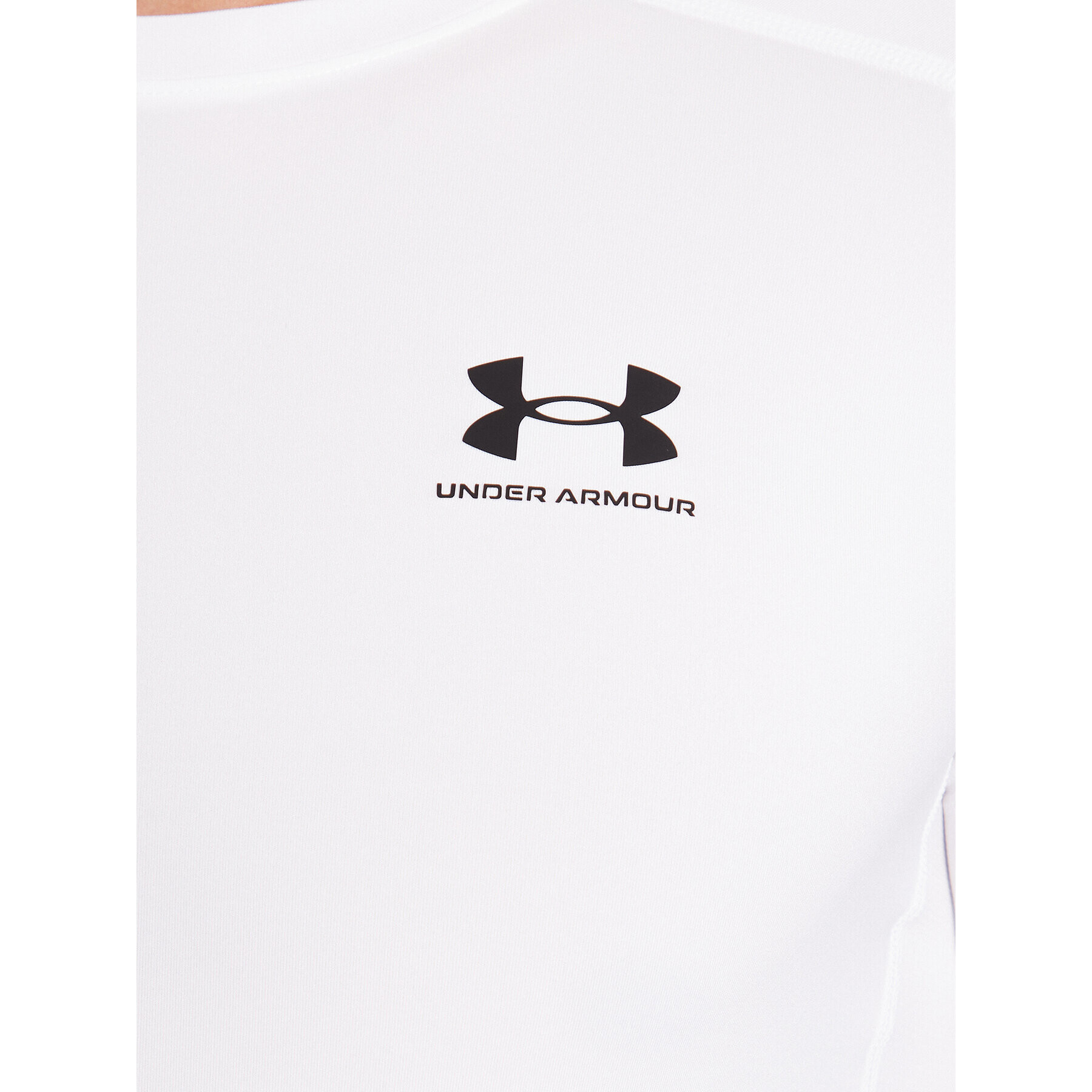 Under Armour Športna majica Ua Hg Armour Comp Ls 1361524 Bela Compression Fit - Pepit.si