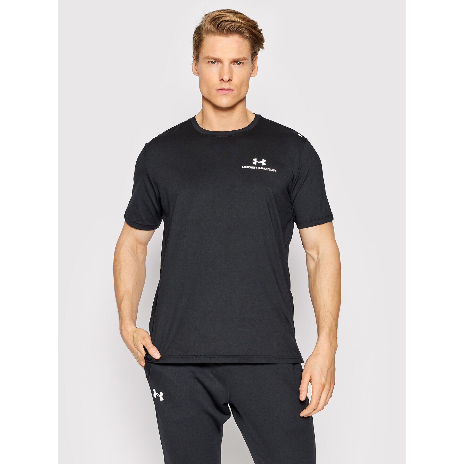 Under Armour Športna majica Ua Rush™ Energy 1366138 Črna Loose Fit - Pepit.si