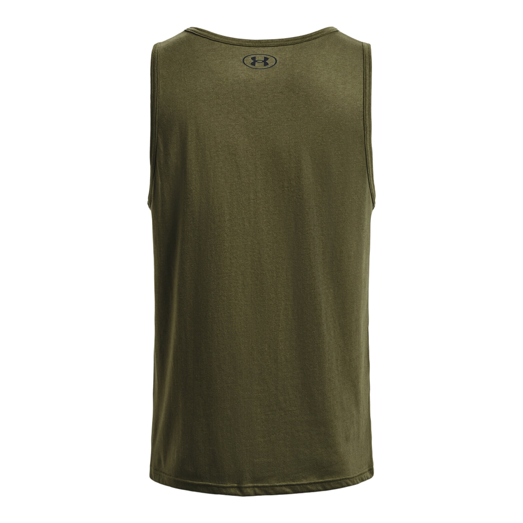 Under Armour Športna majica UA SPORTSTYLE LOGO TANK 1329589 Khaki Regular Fit - Pepit.si