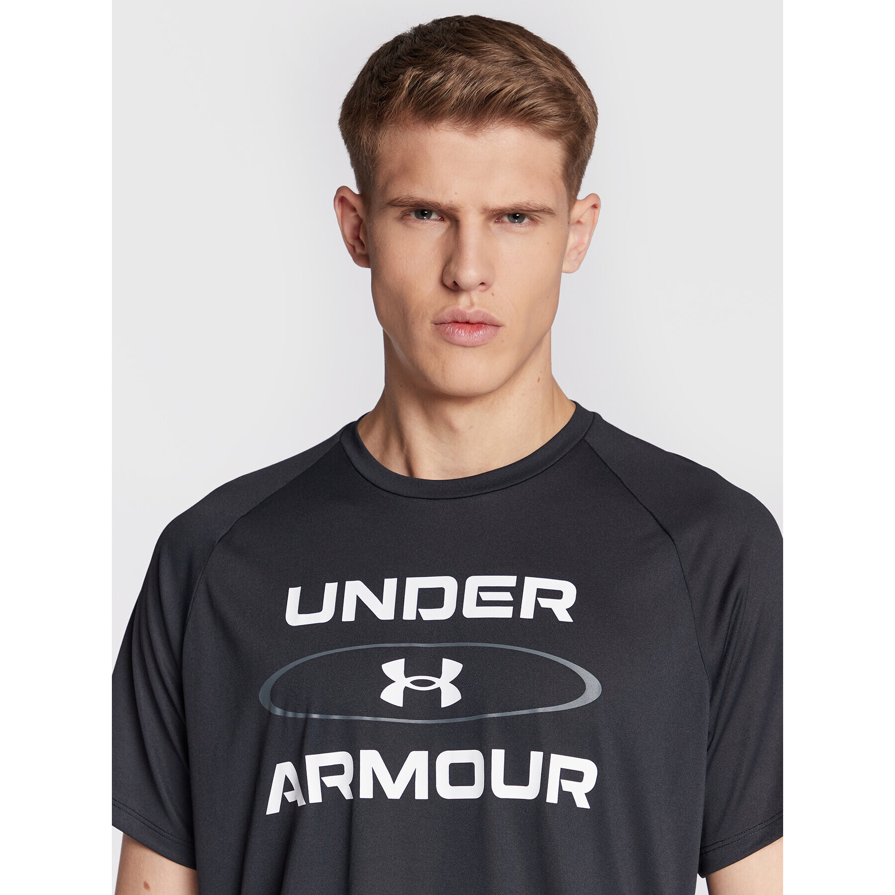 Under Armour Športna majica Ua Tech 2.0 1373426 Črna Loose Fit - Pepit.si