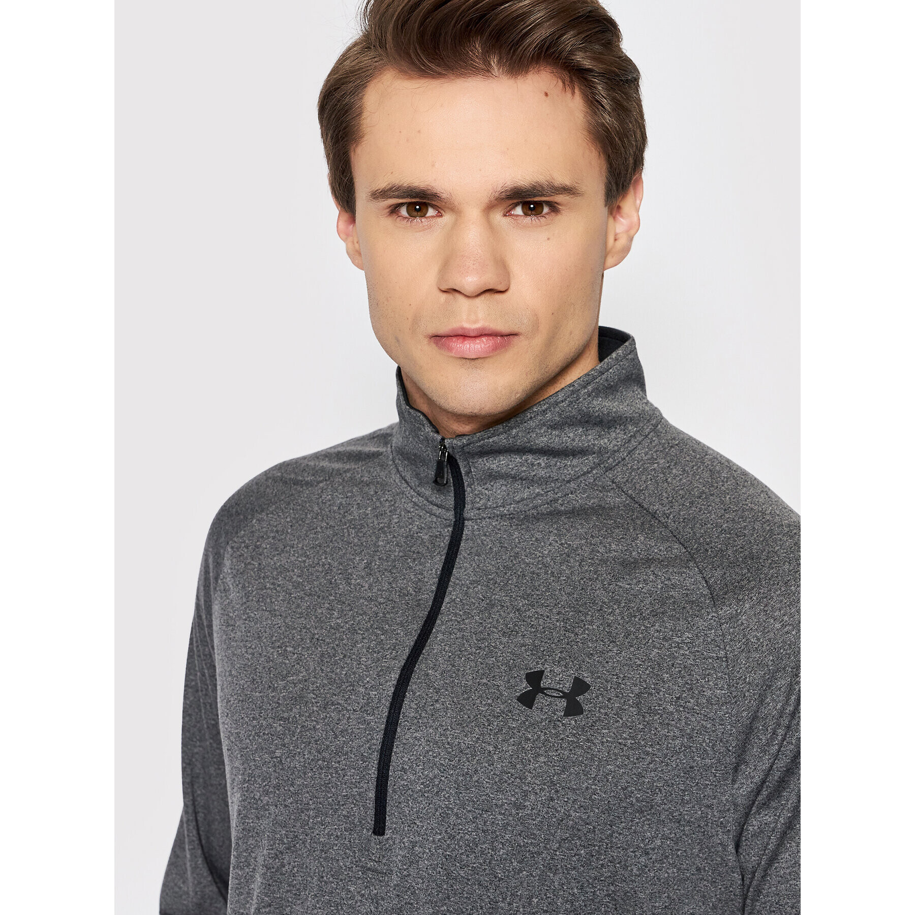 Under Armour Športna majica Ua Tech™ 1328495 Siva Regular Fit - Pepit.si