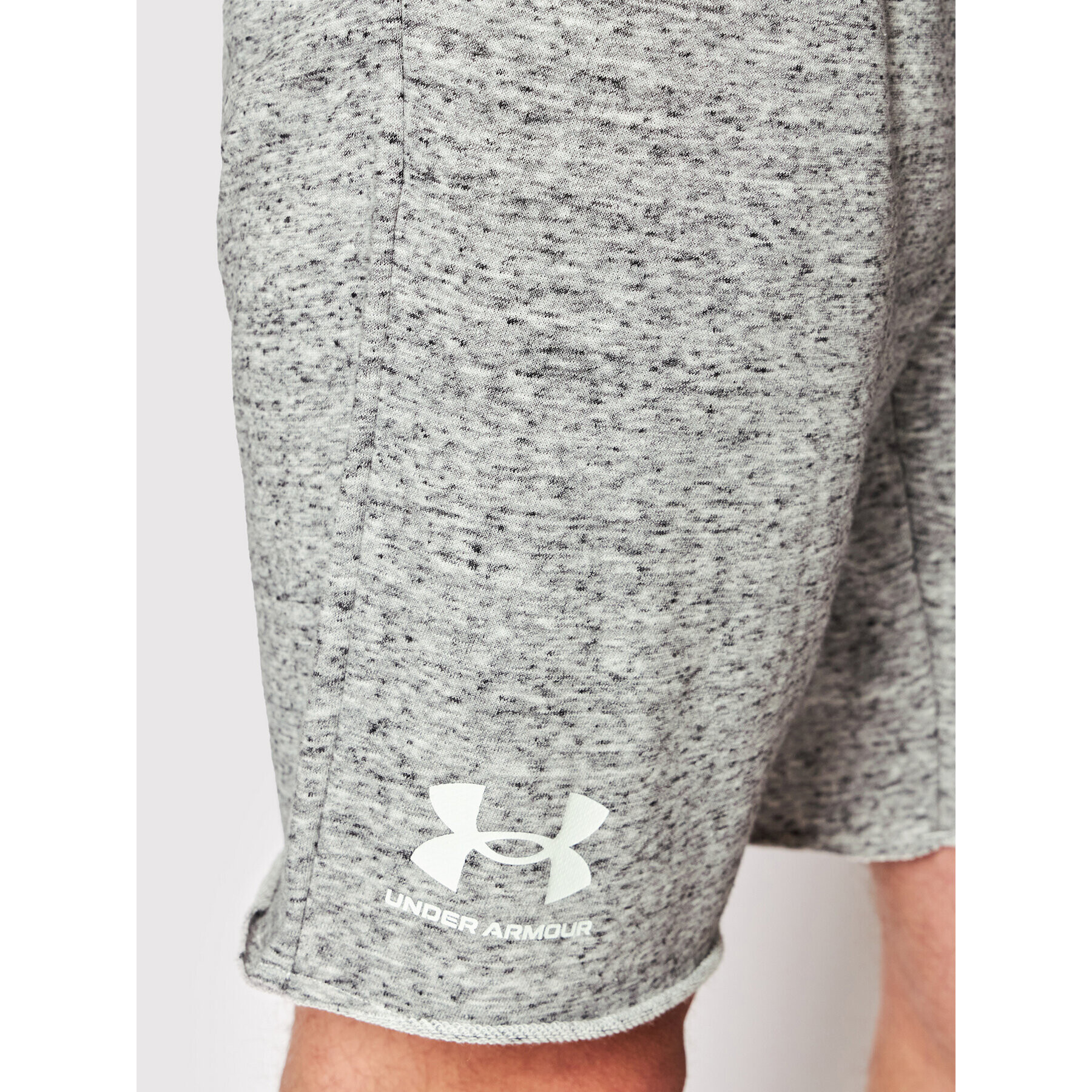 Under Armour Športne kratke hlače Rival Terry 1361631 Siva Fitted Fit - Pepit.si