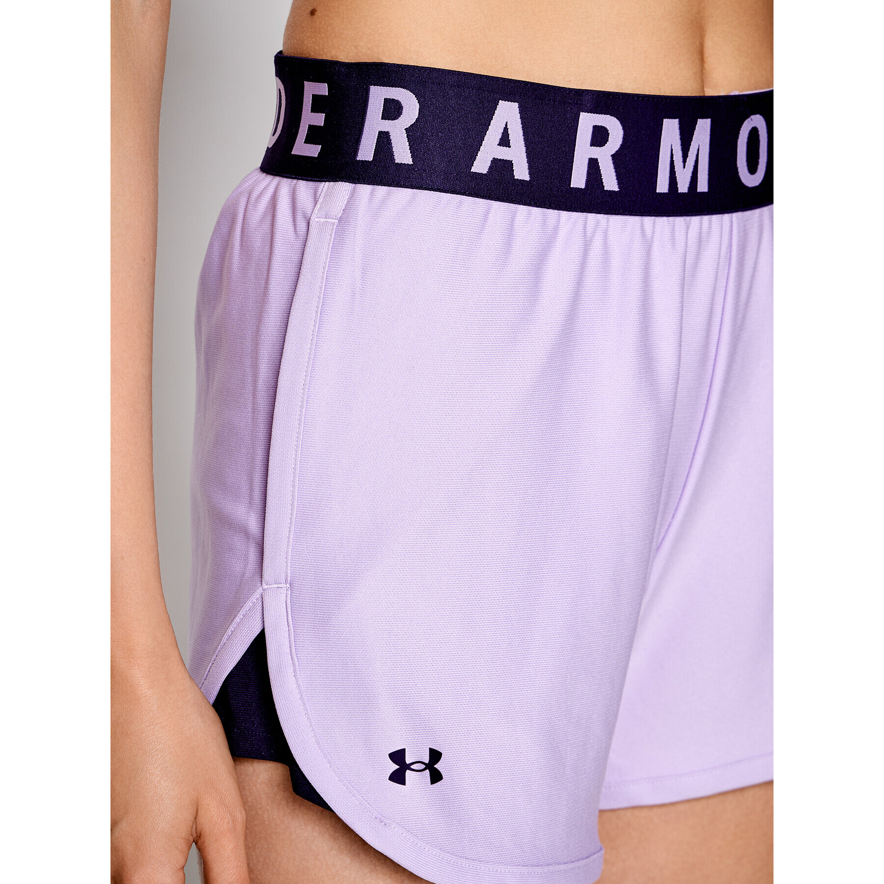 Under Armour Športne kratke hlače Ua Play Up 5 1355791 Vijolična Regular Fit - Pepit.si